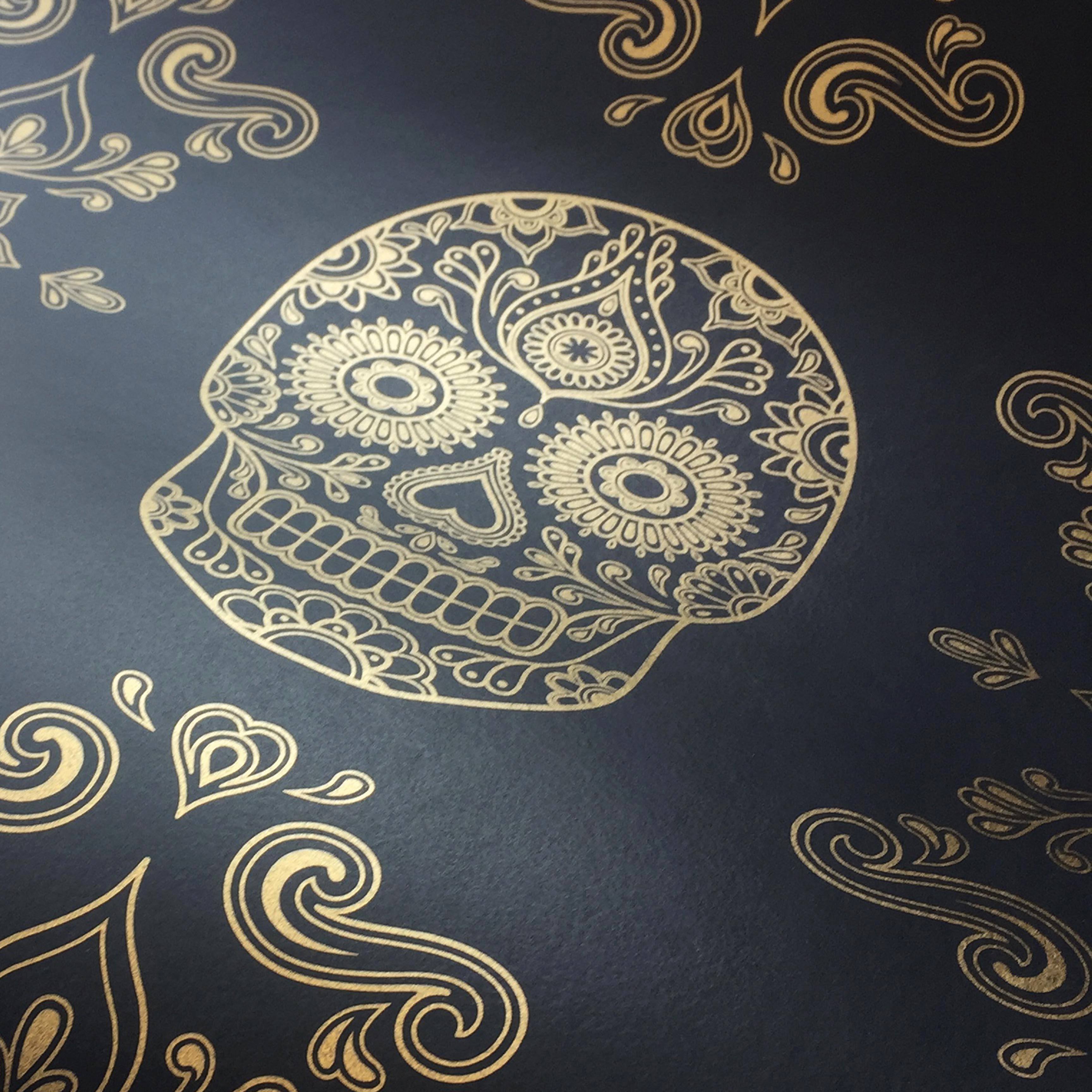 4K Gold Skull Wallpapers