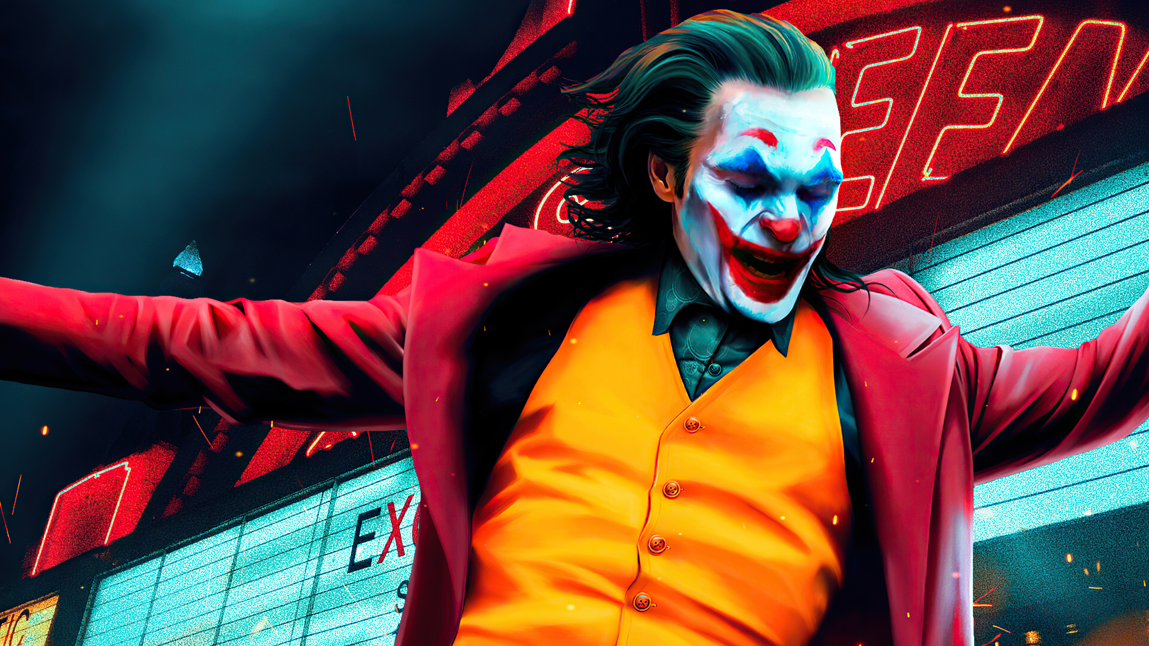 4K Joaquin Phoenix As Joker Wallpapers