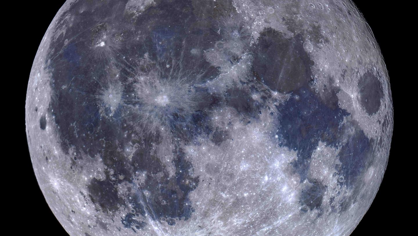 A Fool Moon Night Space Traveler Art Wallpapers