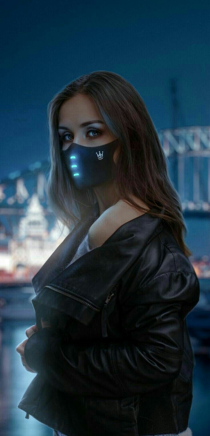 A Woman With A Mask Wallpapers