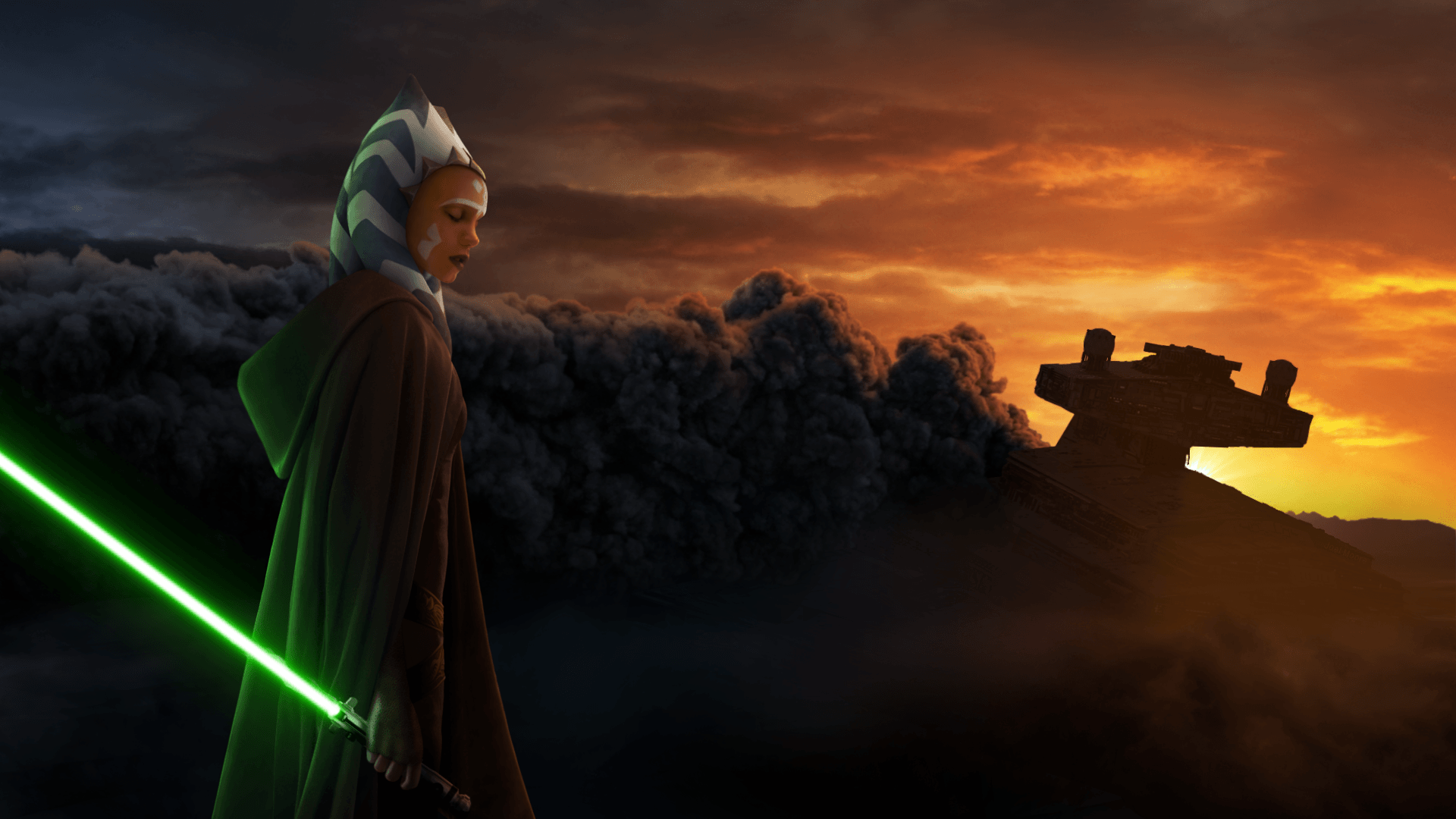 Ahsoka Tano And Anakin Skywalker Art Wallpapers