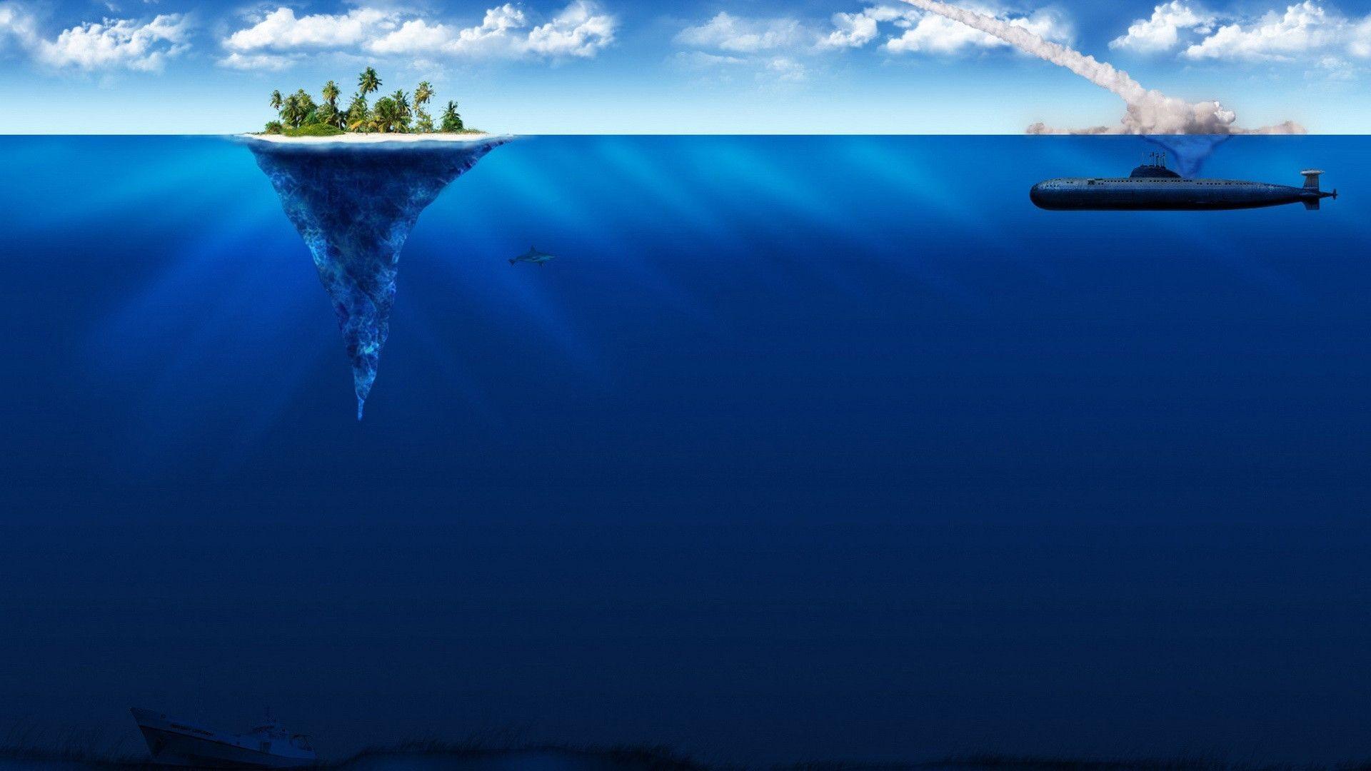 Alone In The Depths Of The Ocean Wallpapers