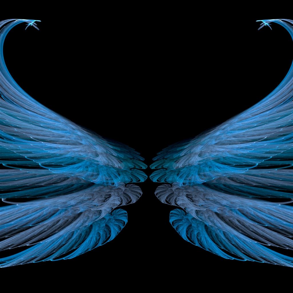Angel Colorful Wings Wallpapers