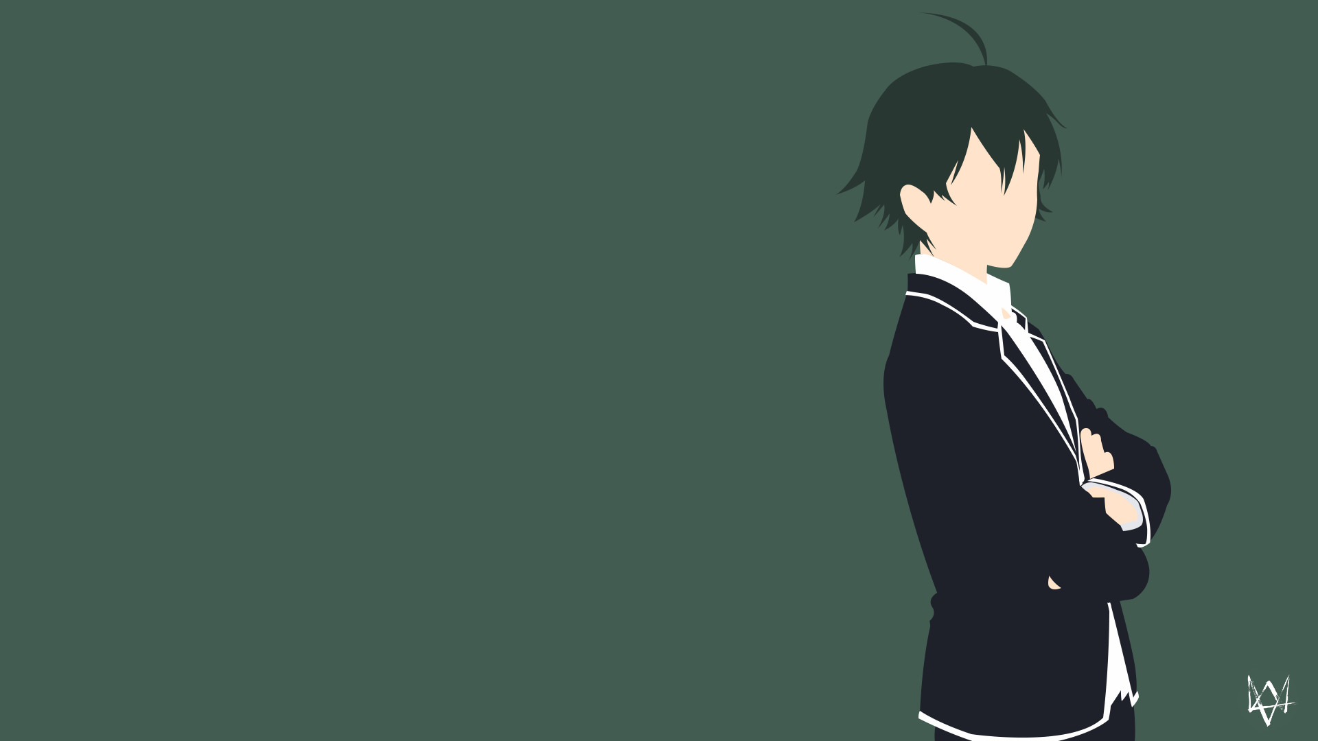 Anime Illustration Minimal Art Wallpapers