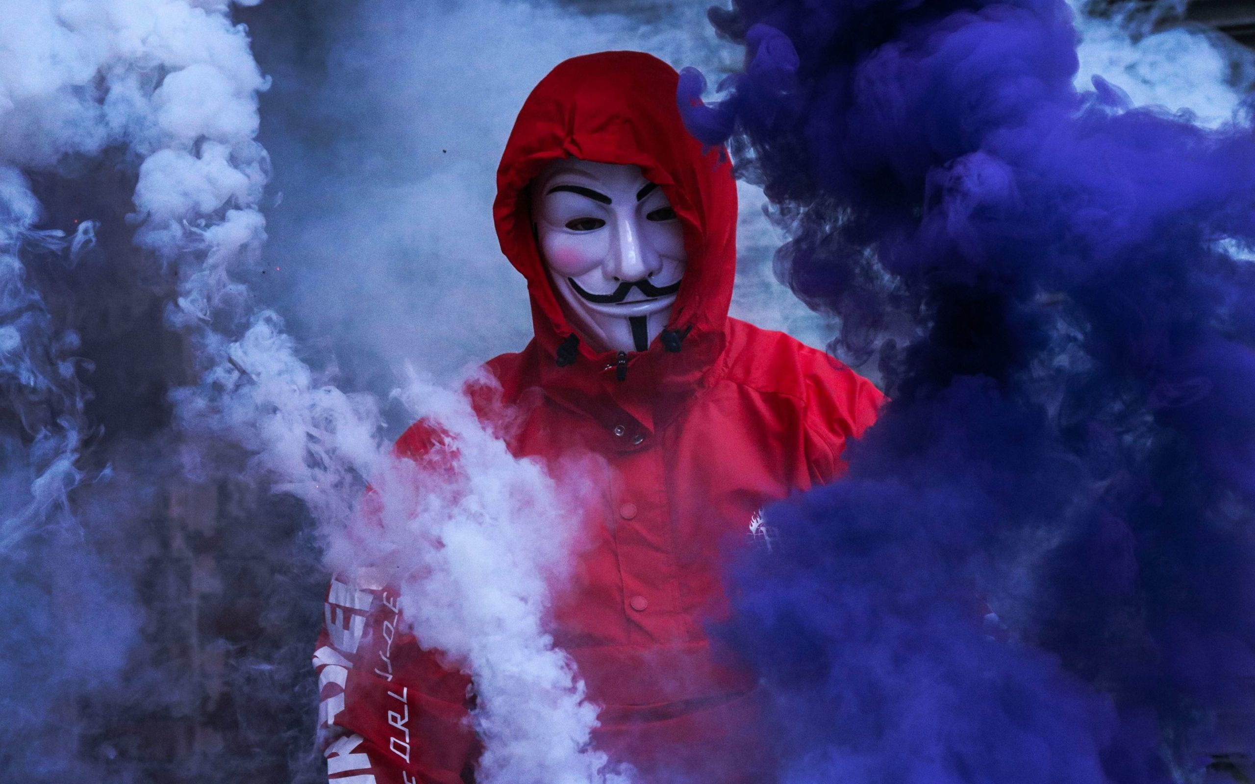 Anonymous 4K Hacker Mask Wallpapers