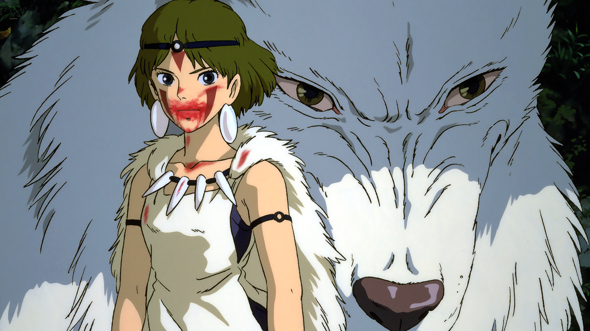 Ape Tribe Mononoke Hime Illustrator Wallpapers