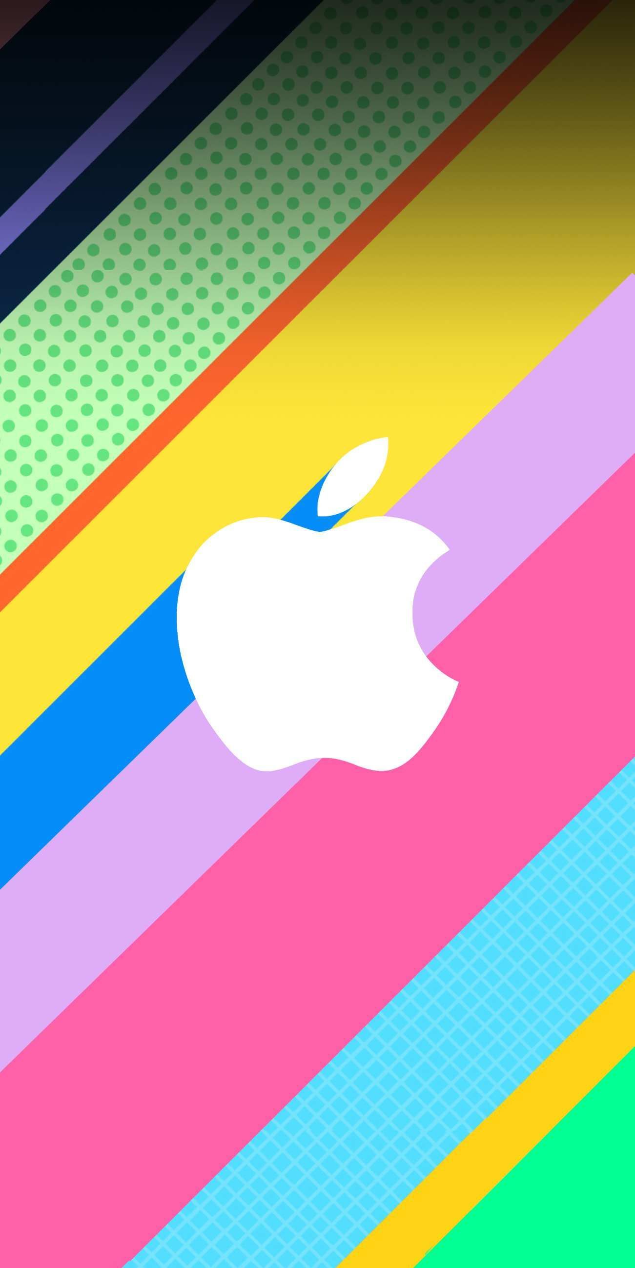 Apple Company Colorful Logo Wallpapers