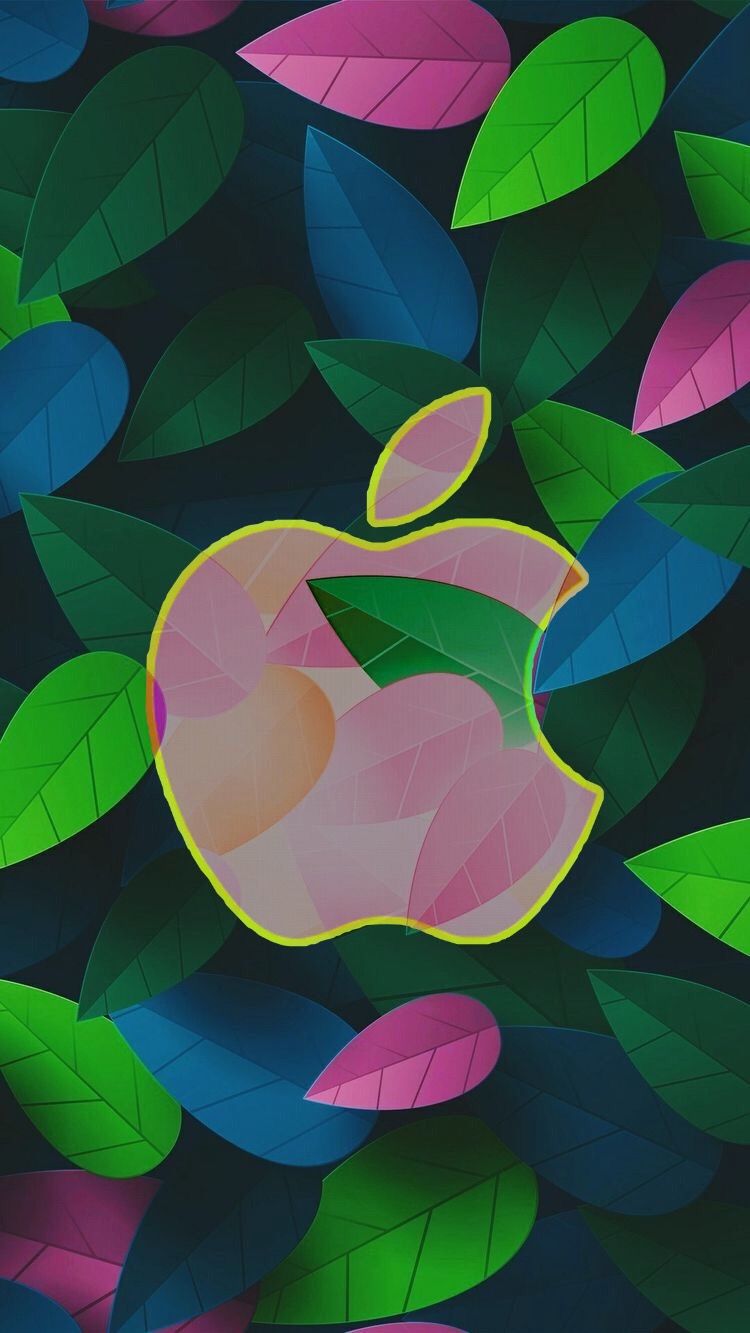 Apple Leaf Logo Wallpapers
