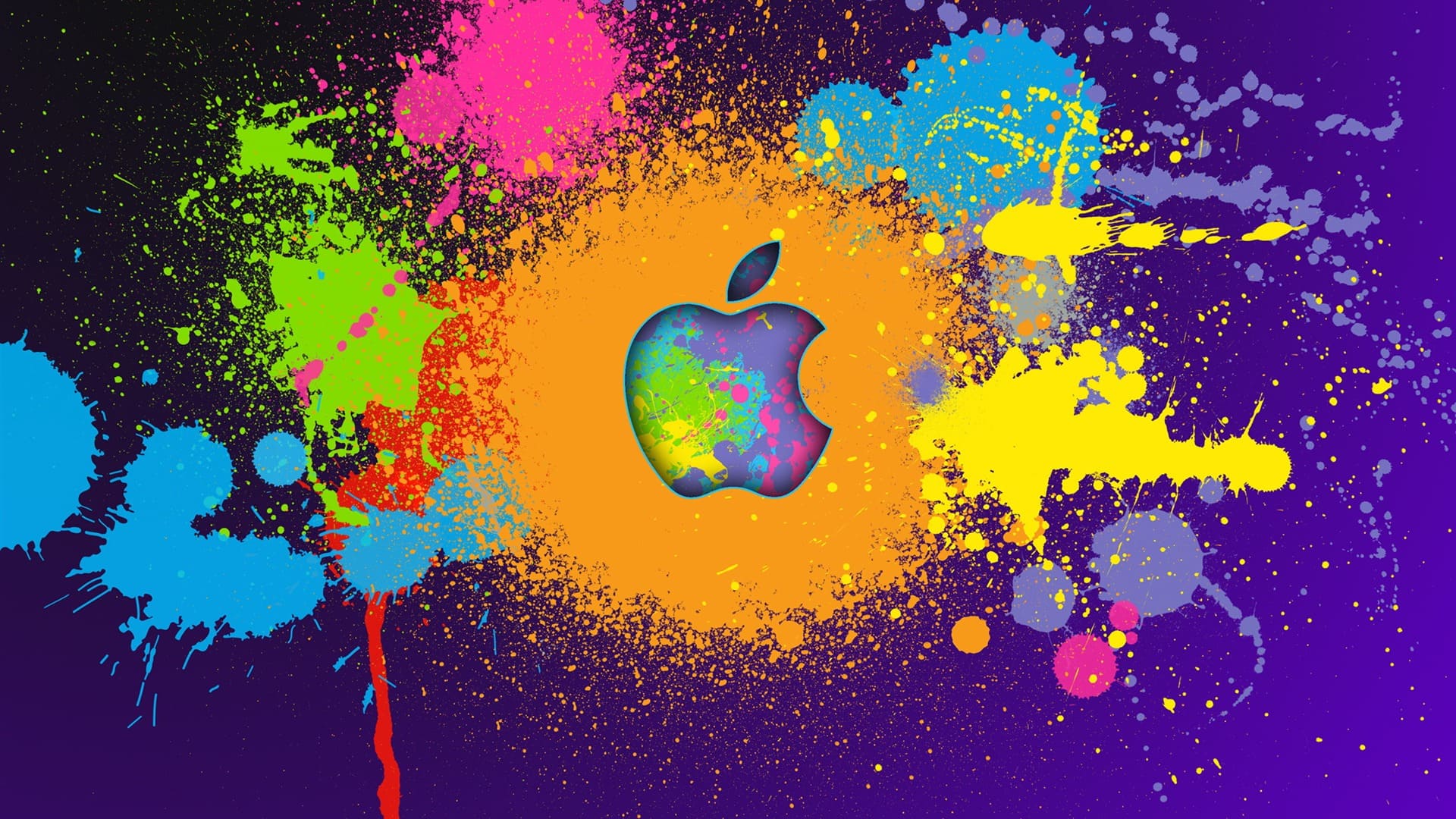Apple Logo Art Wallpapers