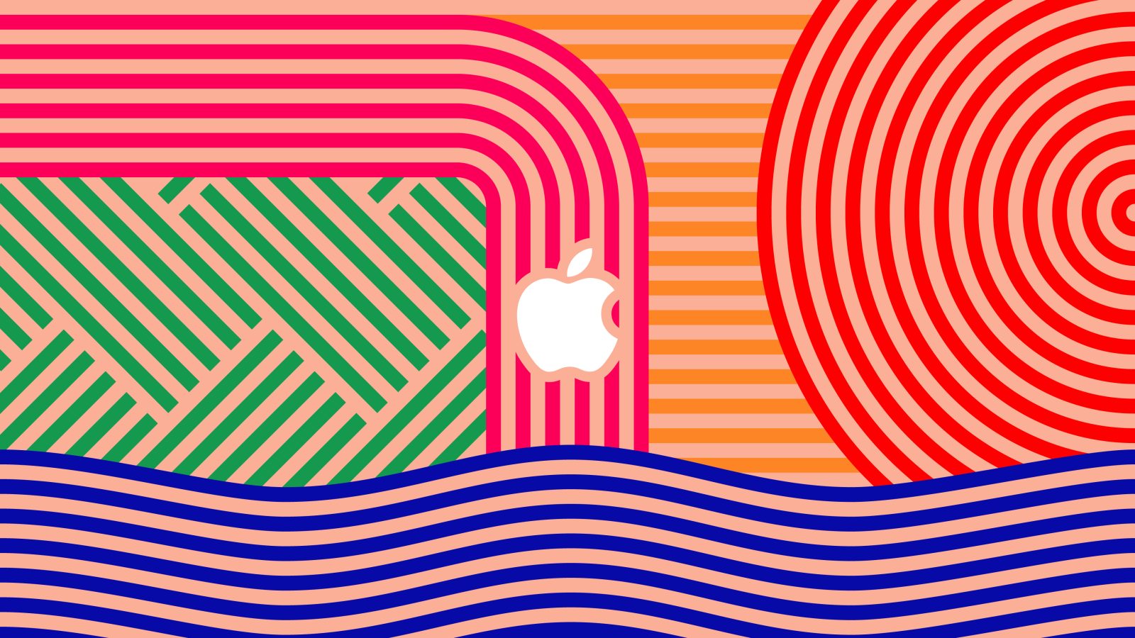 Apple Store Logo Art Wallpapers