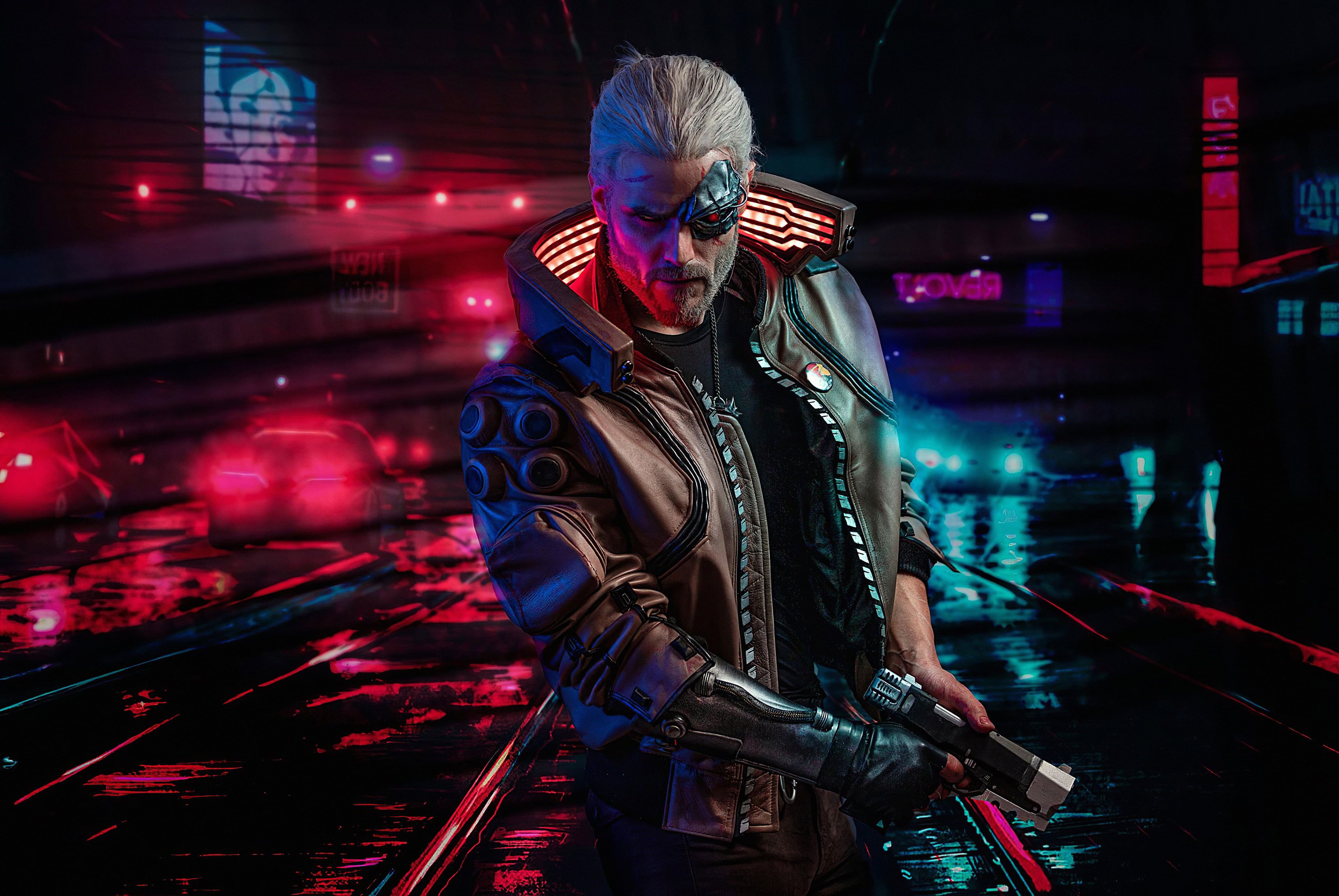 Art Cyberpunk Warriors Wallpapers