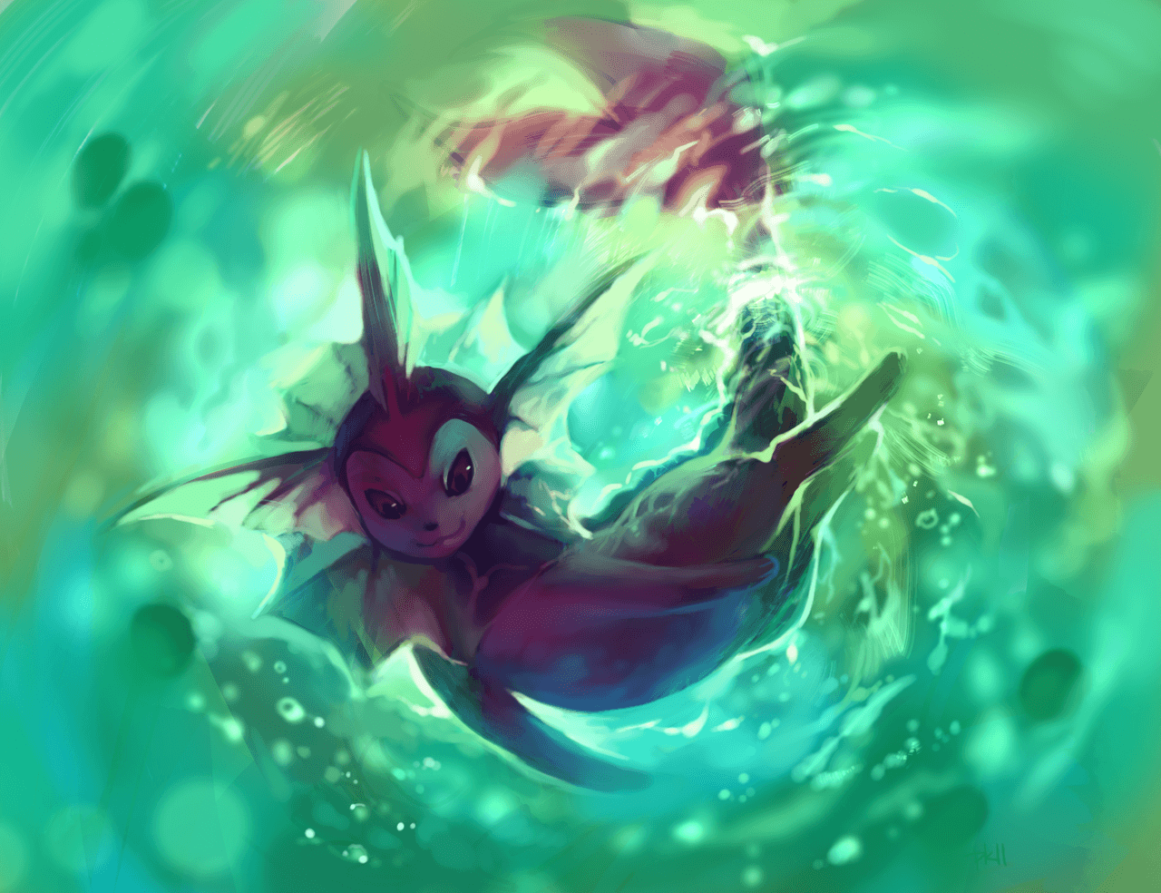 Art Vaporeon Wallpapers