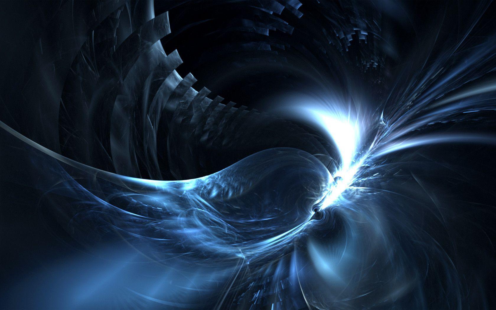 Artistic Blue Swirl Wallpapers