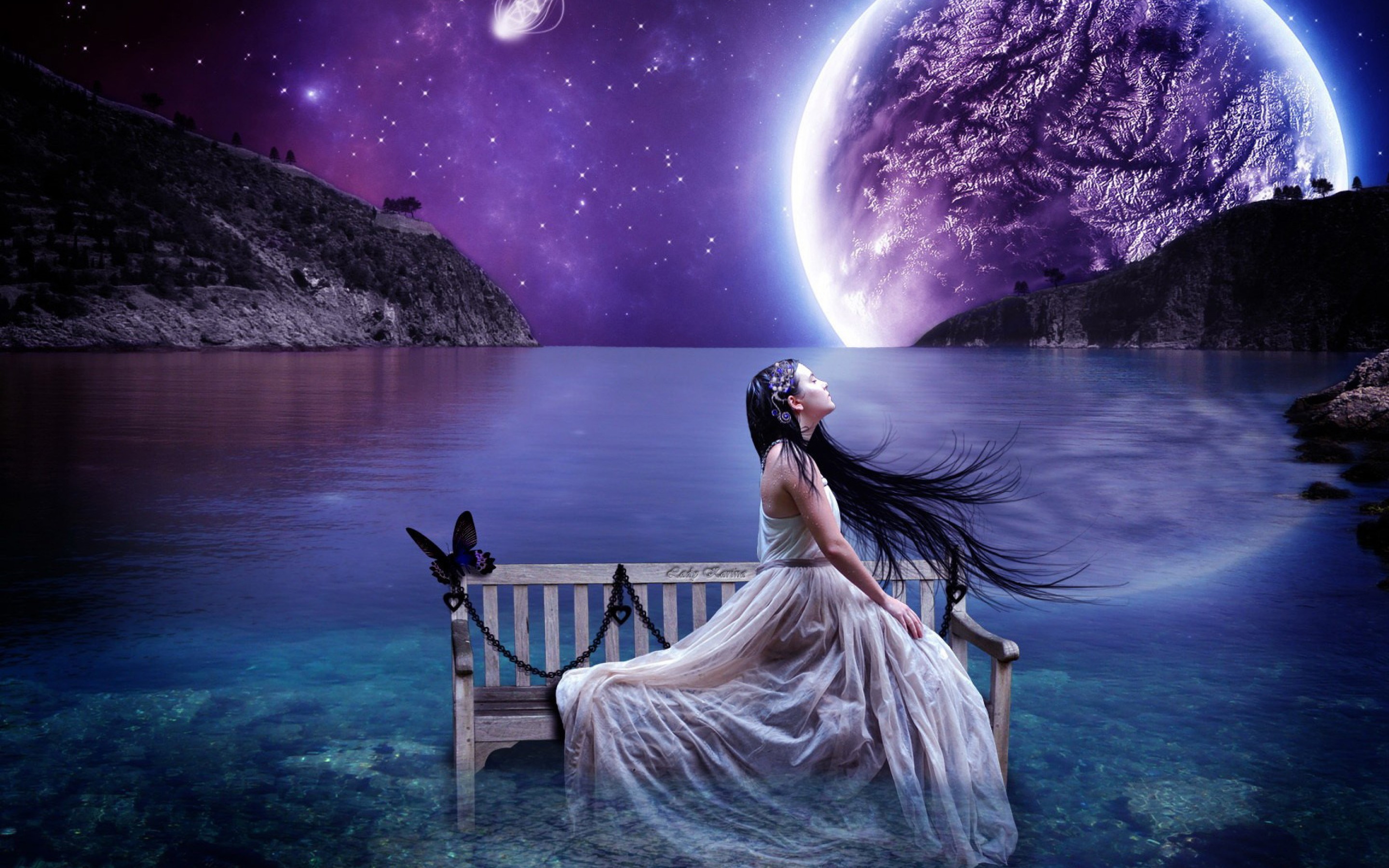 Artistic Dreamy Night Hd Wallpapers