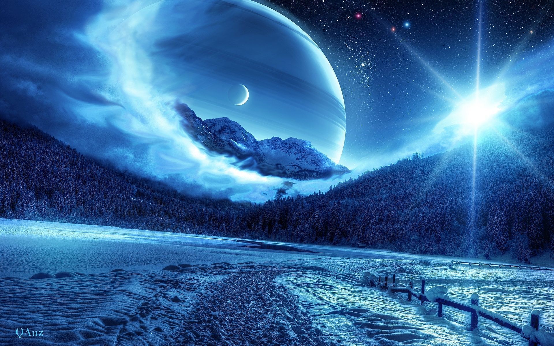 Artistic Dreamy Night Hd Wallpapers