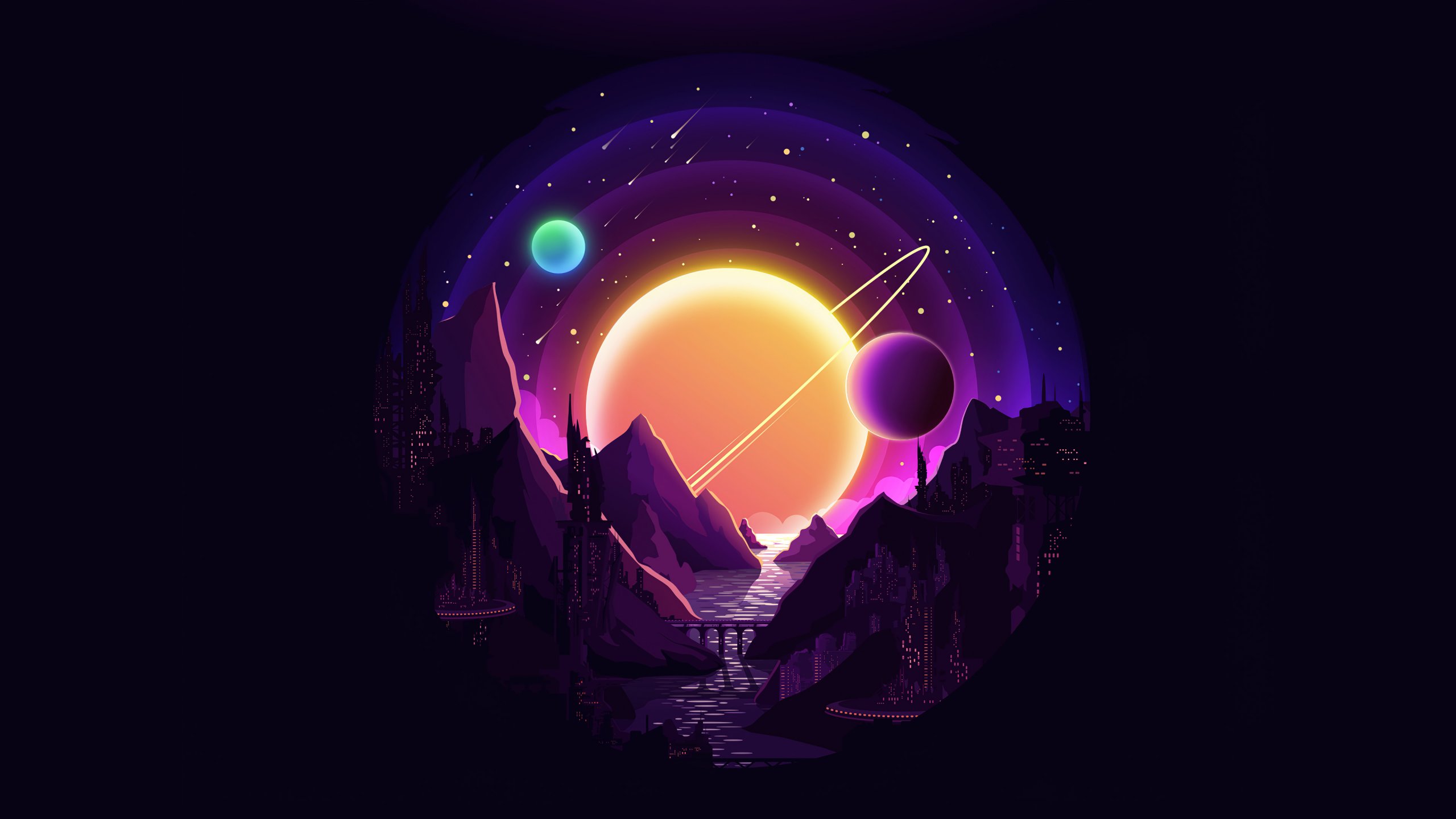 Artistic Retro Wave 4K 2021 Wallpapers