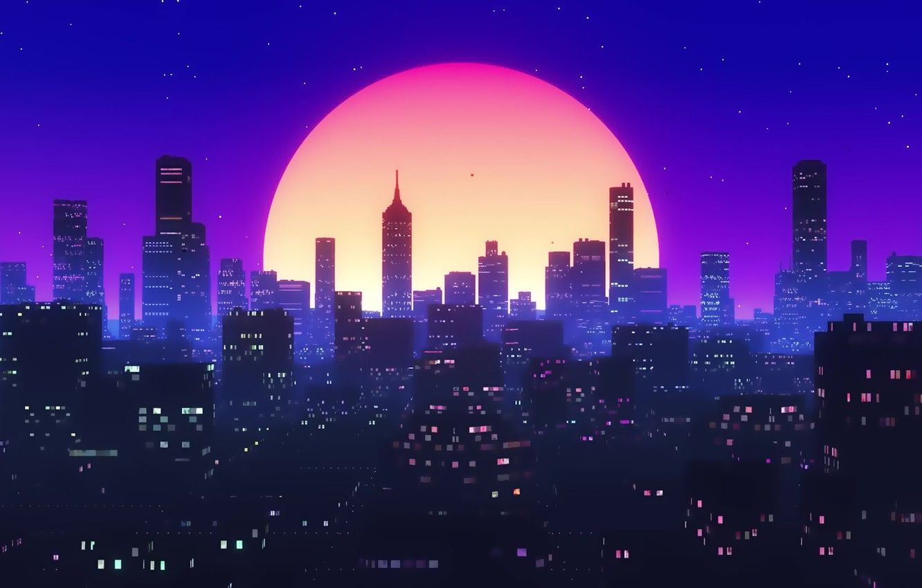 Artistic Synthwave Hd City Wallpapers