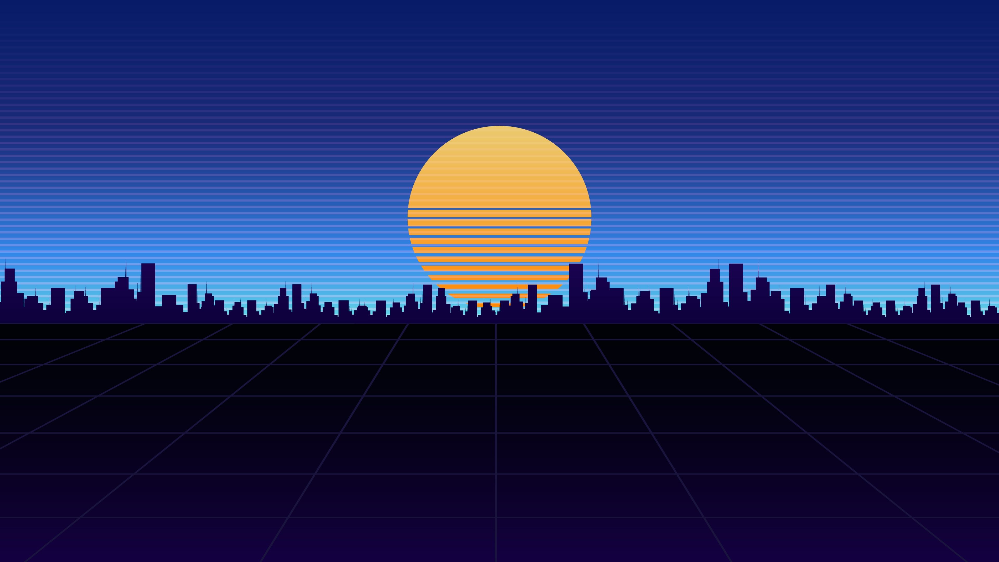 Artistic Synthwave Hd City Wallpapers