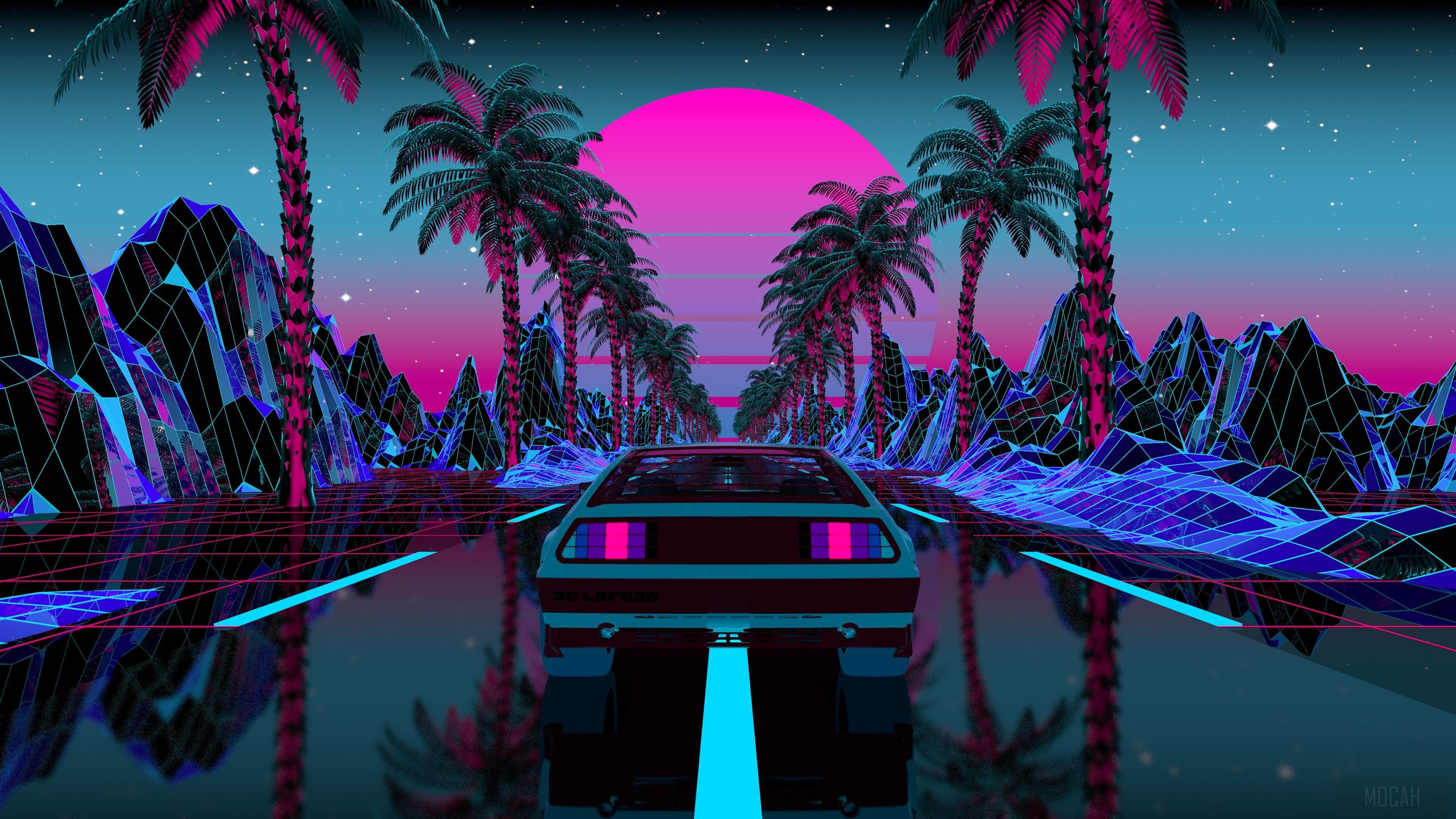 Artistic Synthwave Hd City Wallpapers