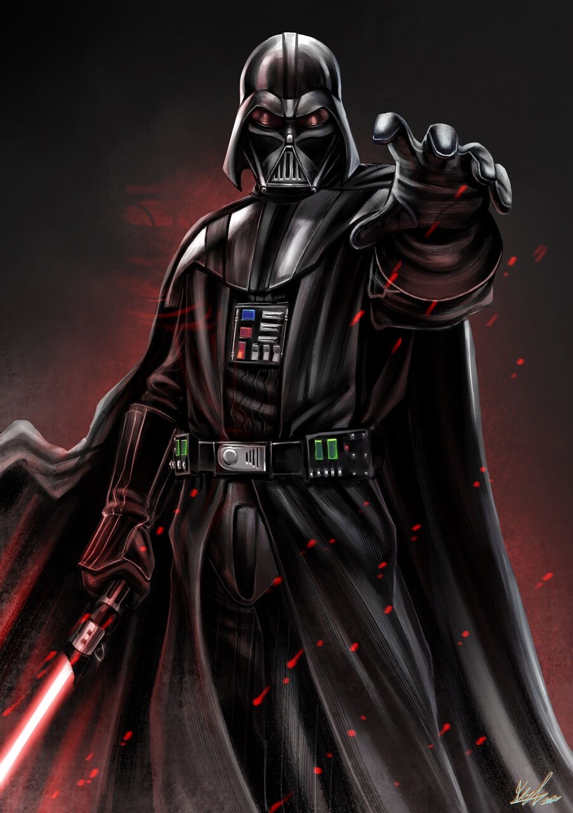 Artwork Darth Vader From Star Wars Wallpapers