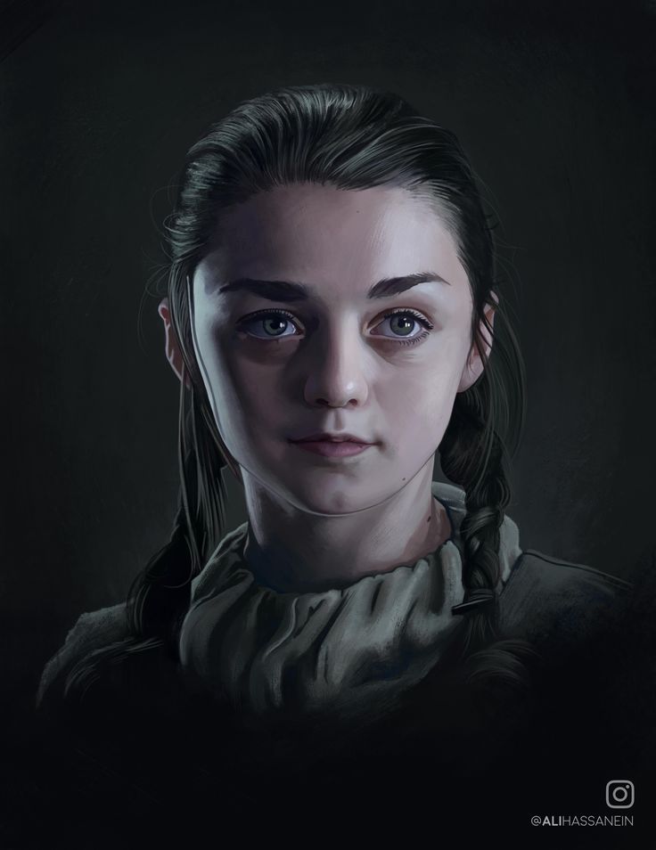 Arya Stark Minimalism Wallpapers