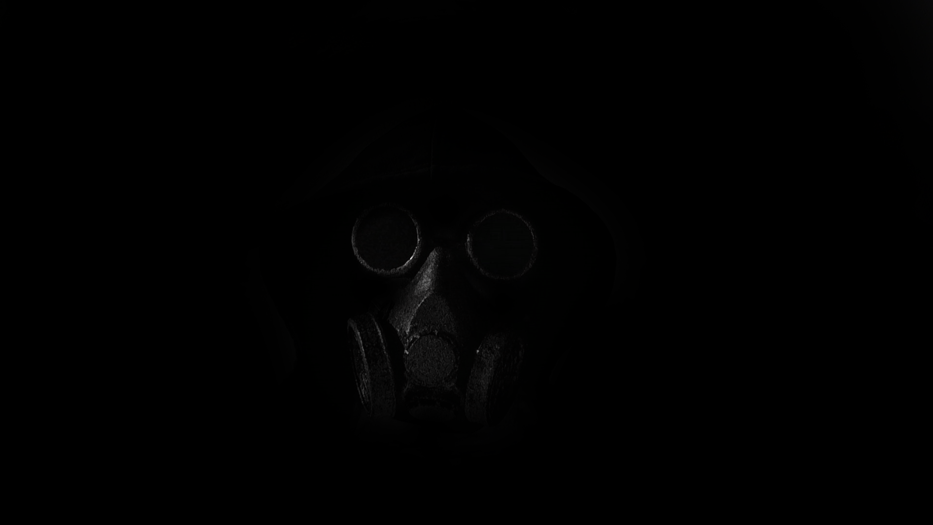 Assassin With Gas Mask 4K Dark Wallpapers