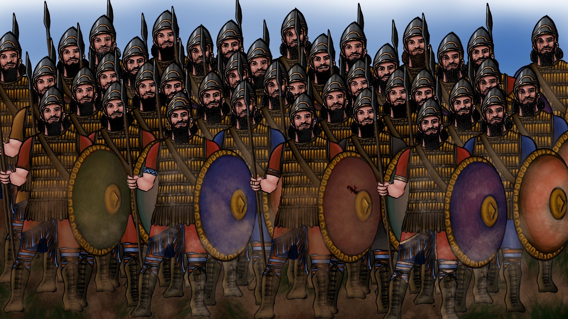 Assyrian Soldiers Wallpapers