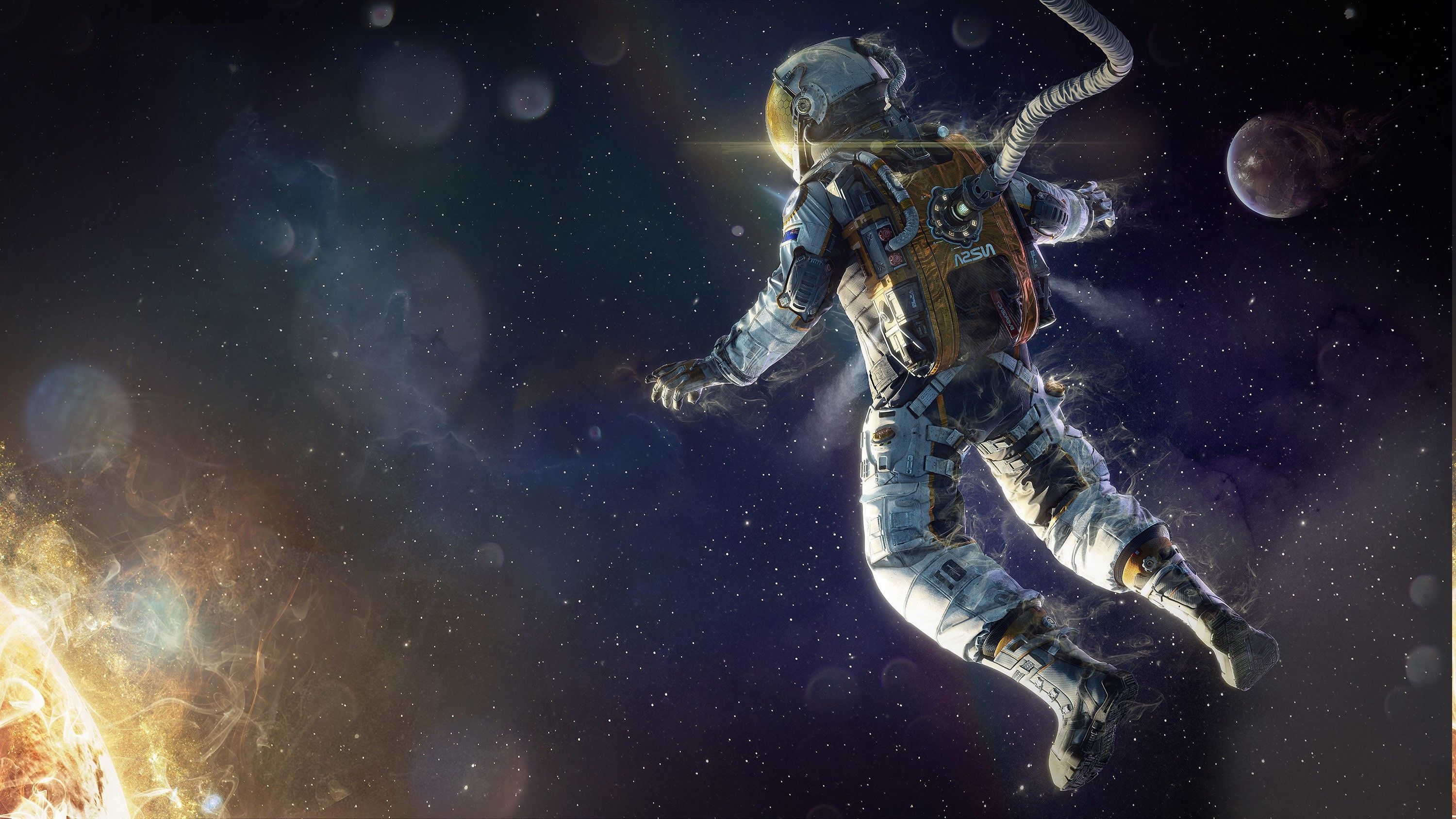 Astronaut Art 4K Wallpapers