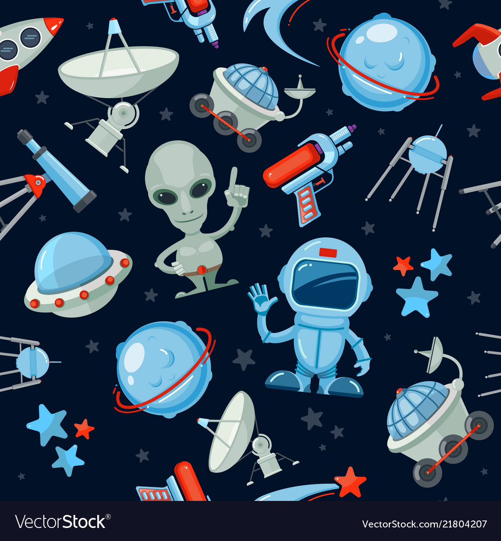 Astronaut Coming From Ufo Space Wallpapers