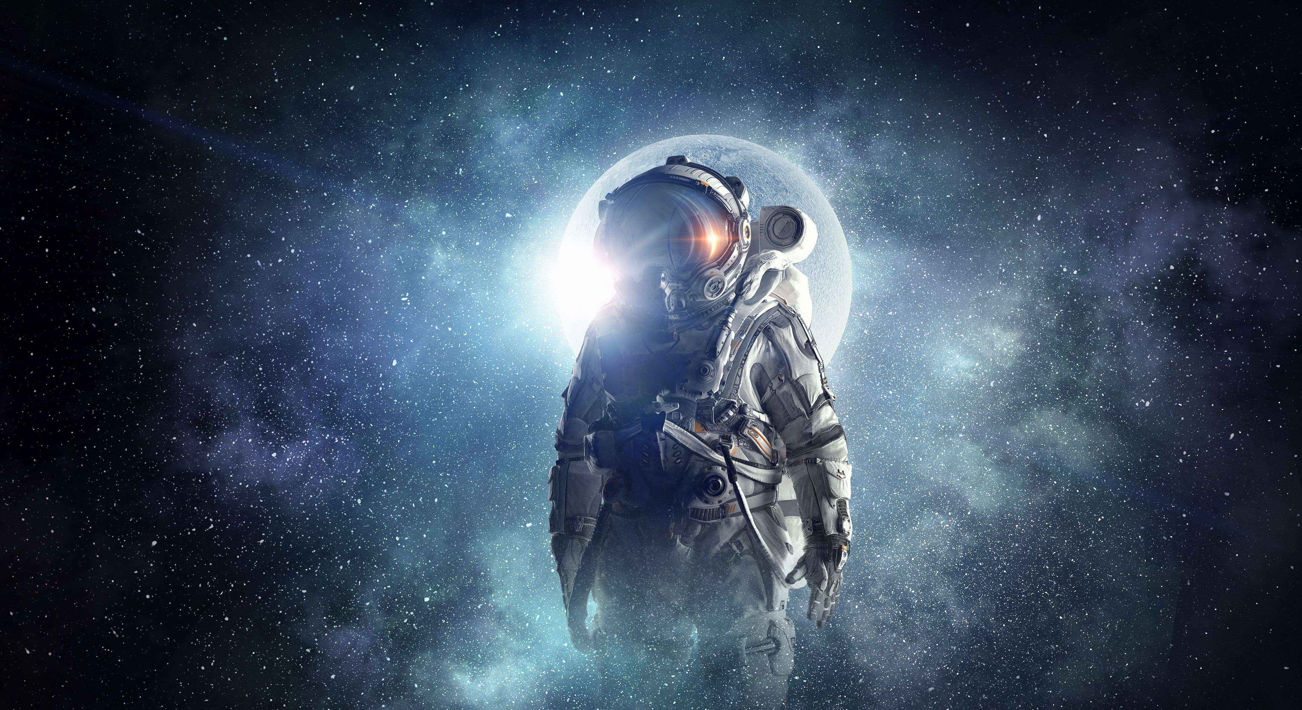 Astronaut Space Explosion Wallpapers