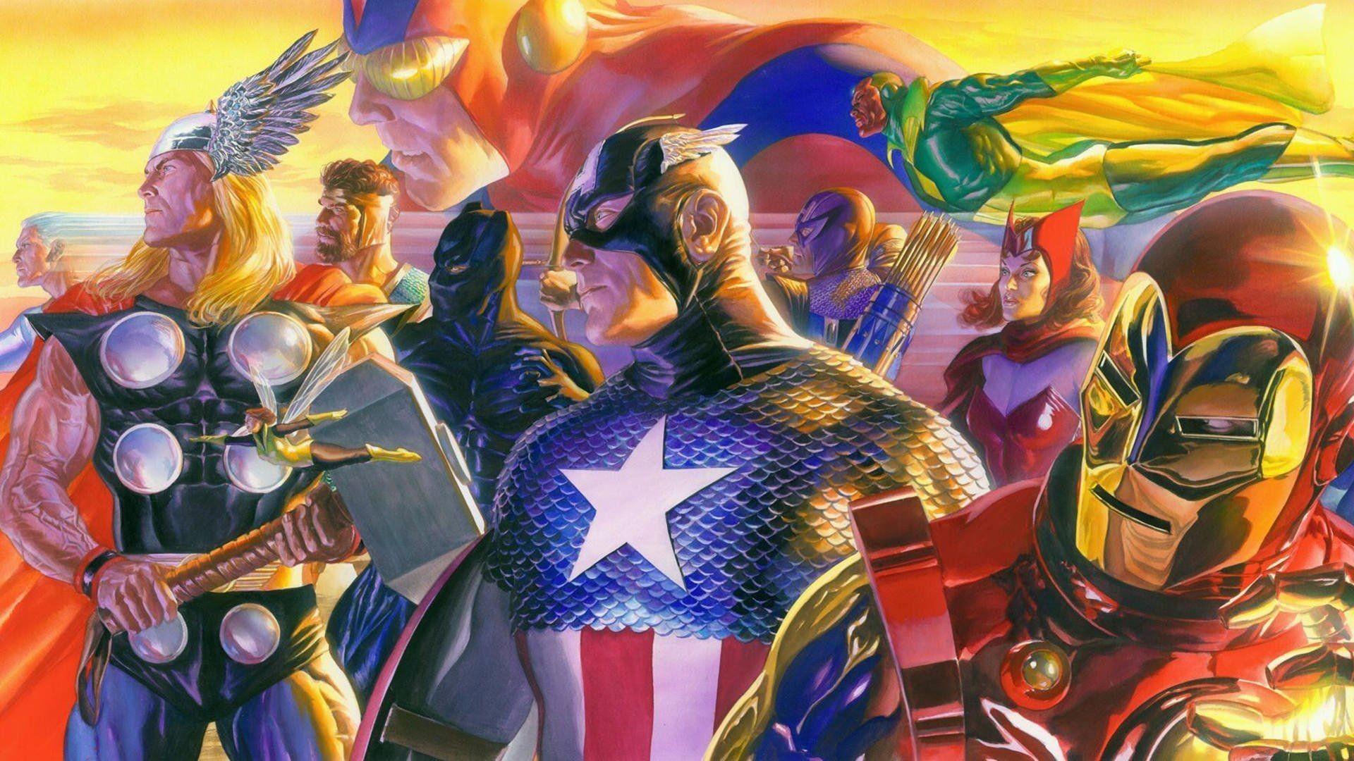 Avengers Artwork Wallpapers