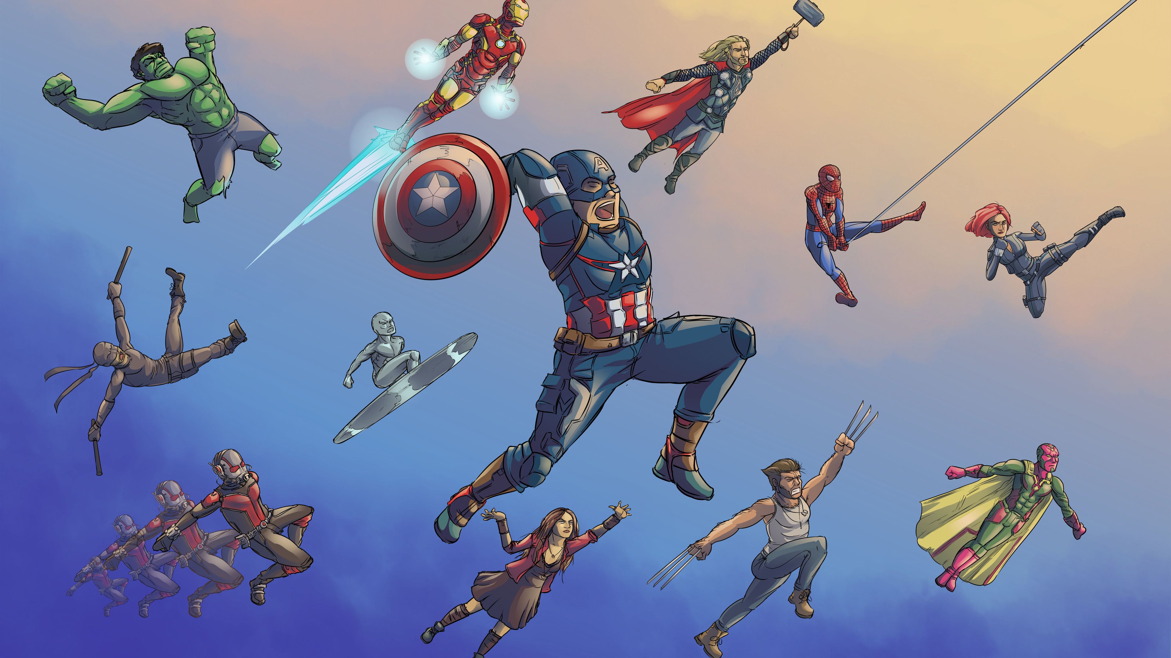 Avengers Artwork Wallpapers