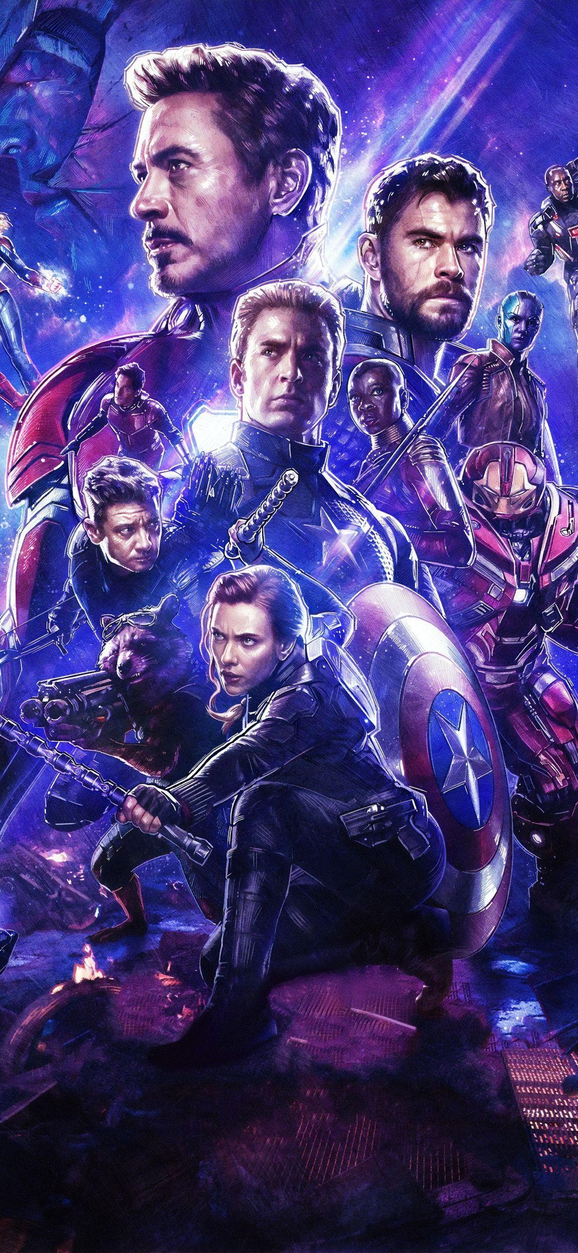 Avengers Endgame New Artwork Wallpapers