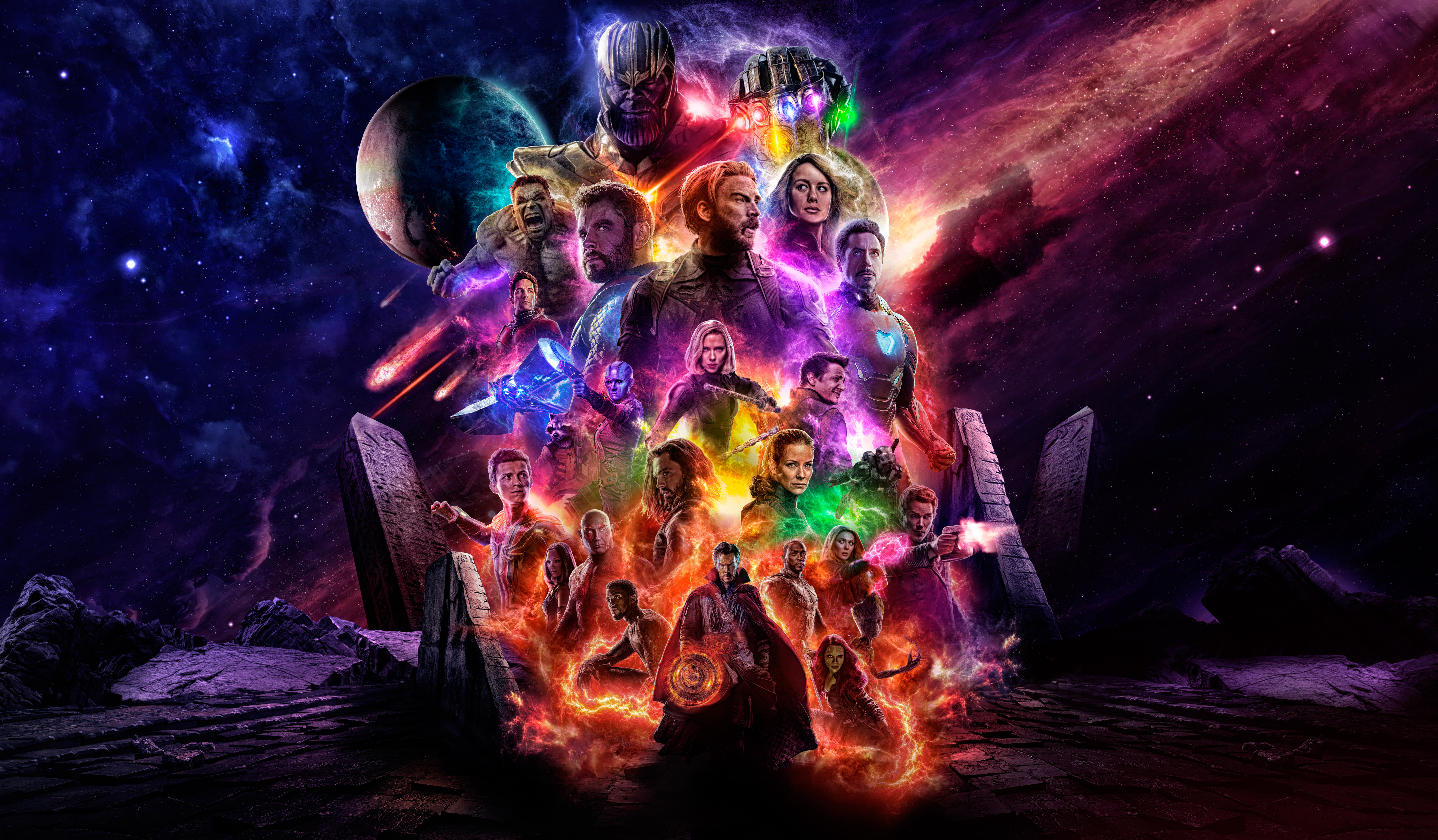 Avengers Endgame New Artwork Wallpapers