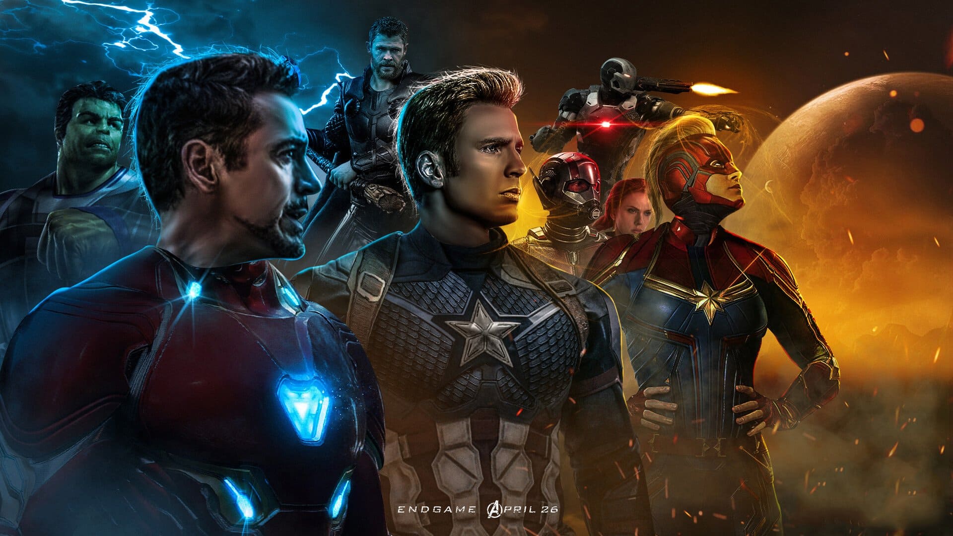 Avengers Endgame New Artwork Wallpapers