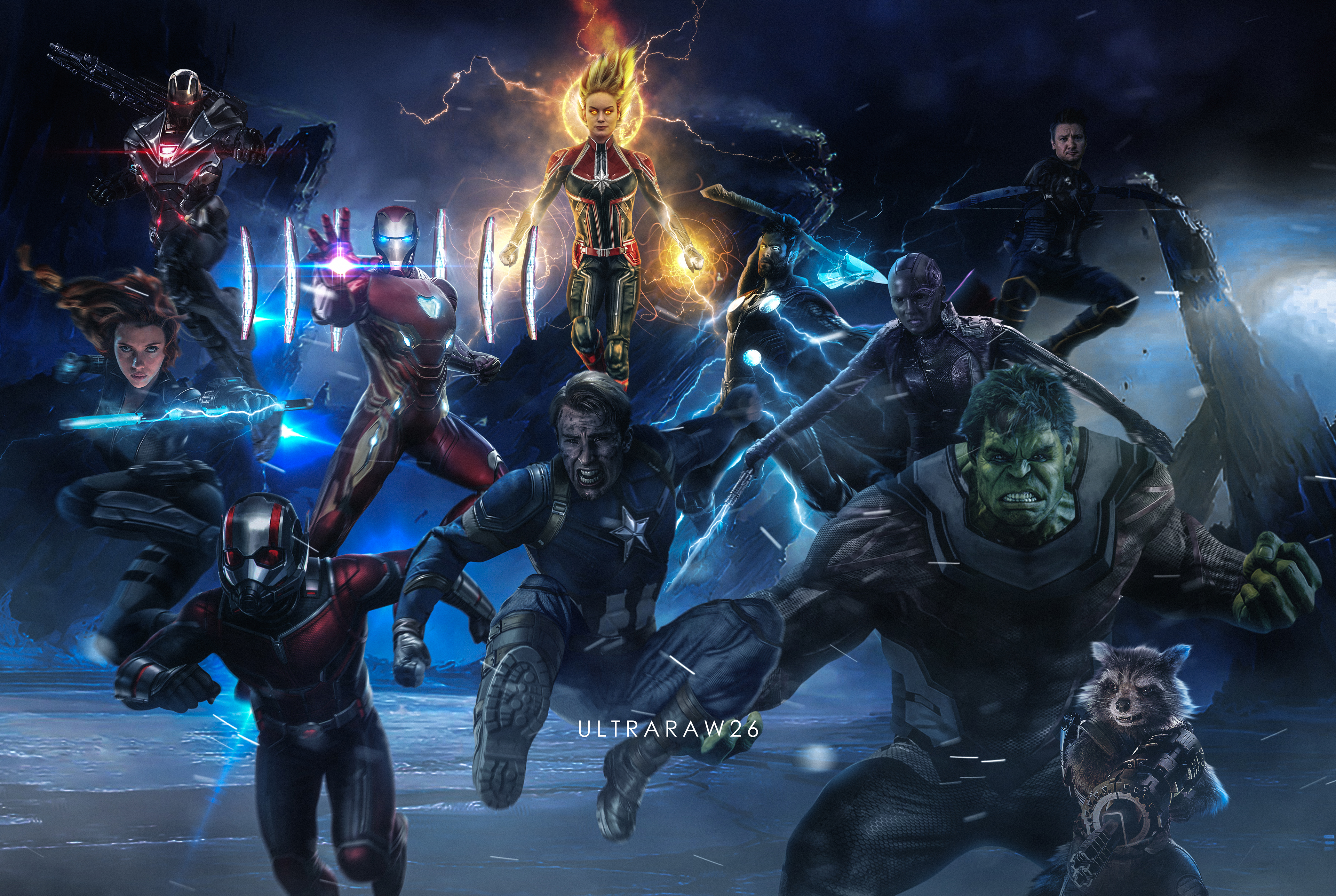 Avengers Endgame New Artwork Wallpapers