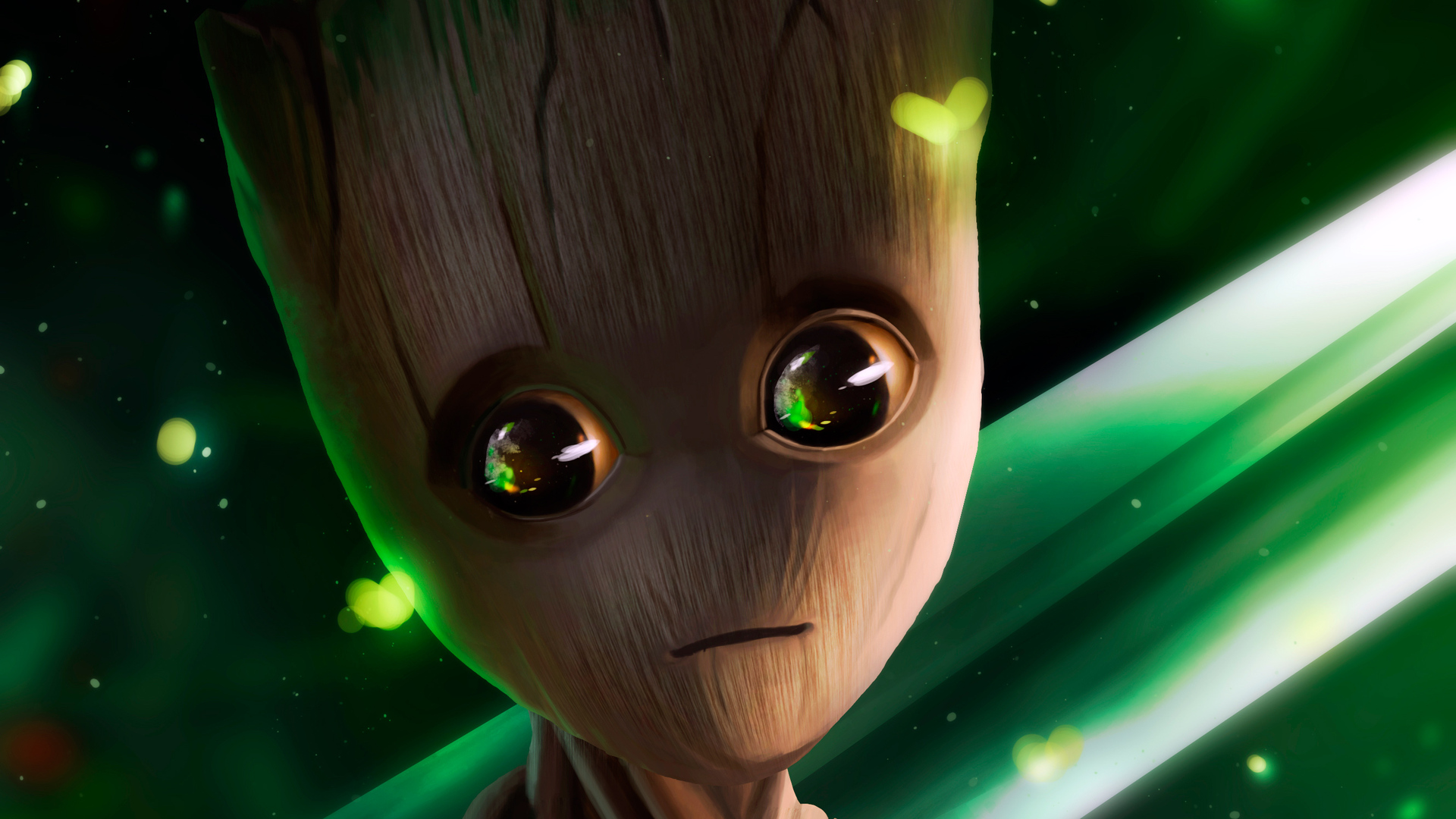 Baby Groot Artwork Wallpapers