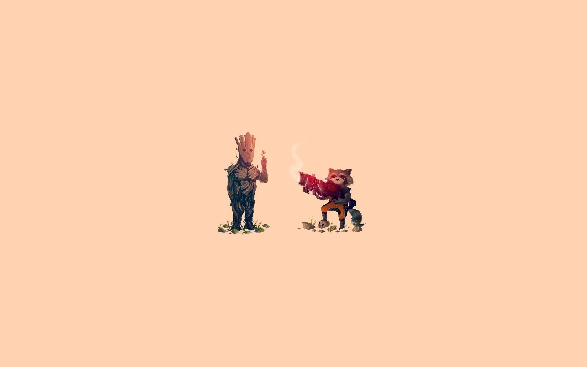 Baby Groot Artwork Wallpapers