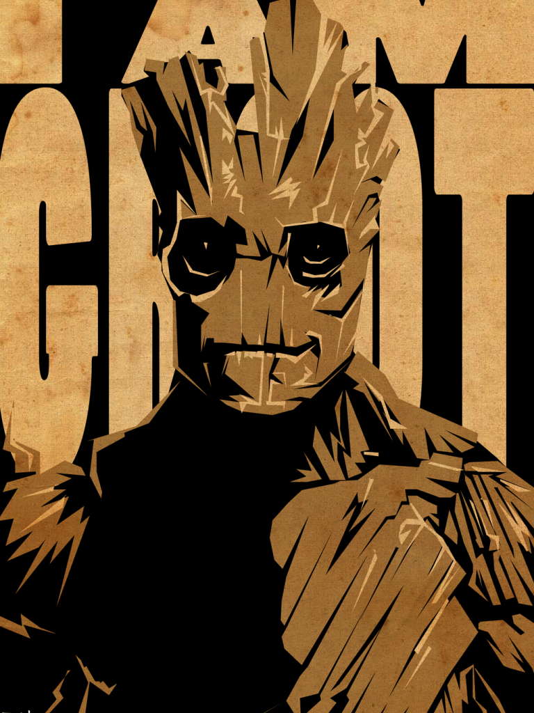 Baby Groot Artwork Wallpapers