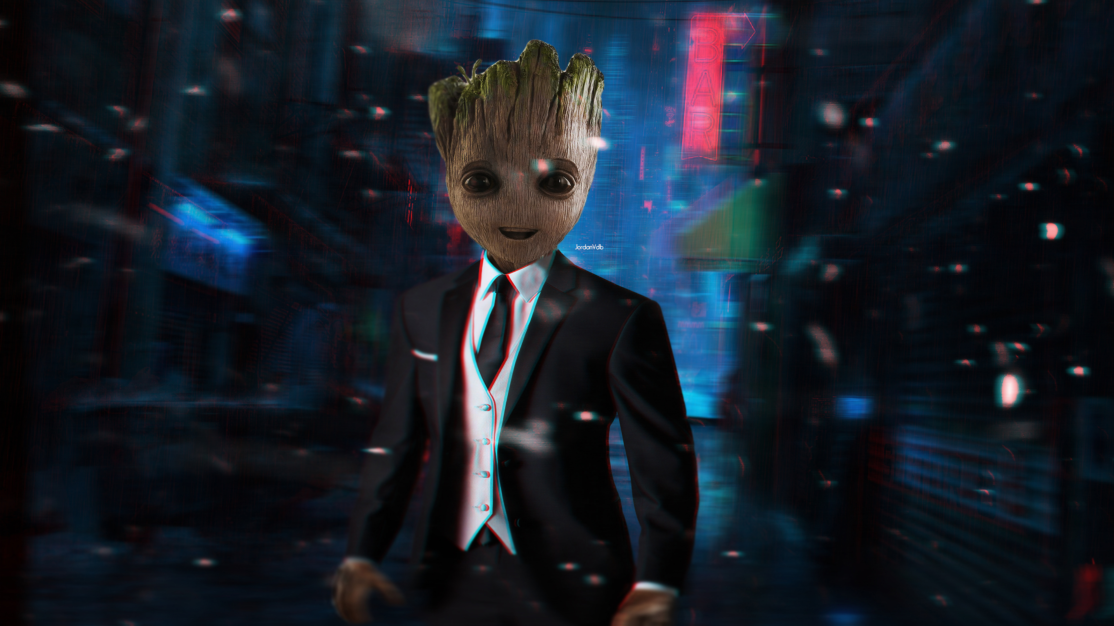 Baby Groot Artwork Wallpapers