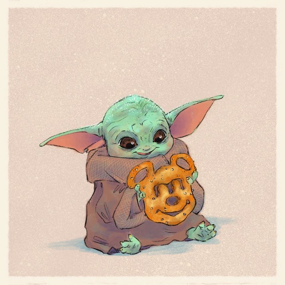 Baby Yoda Fanart 2019 Wallpapers