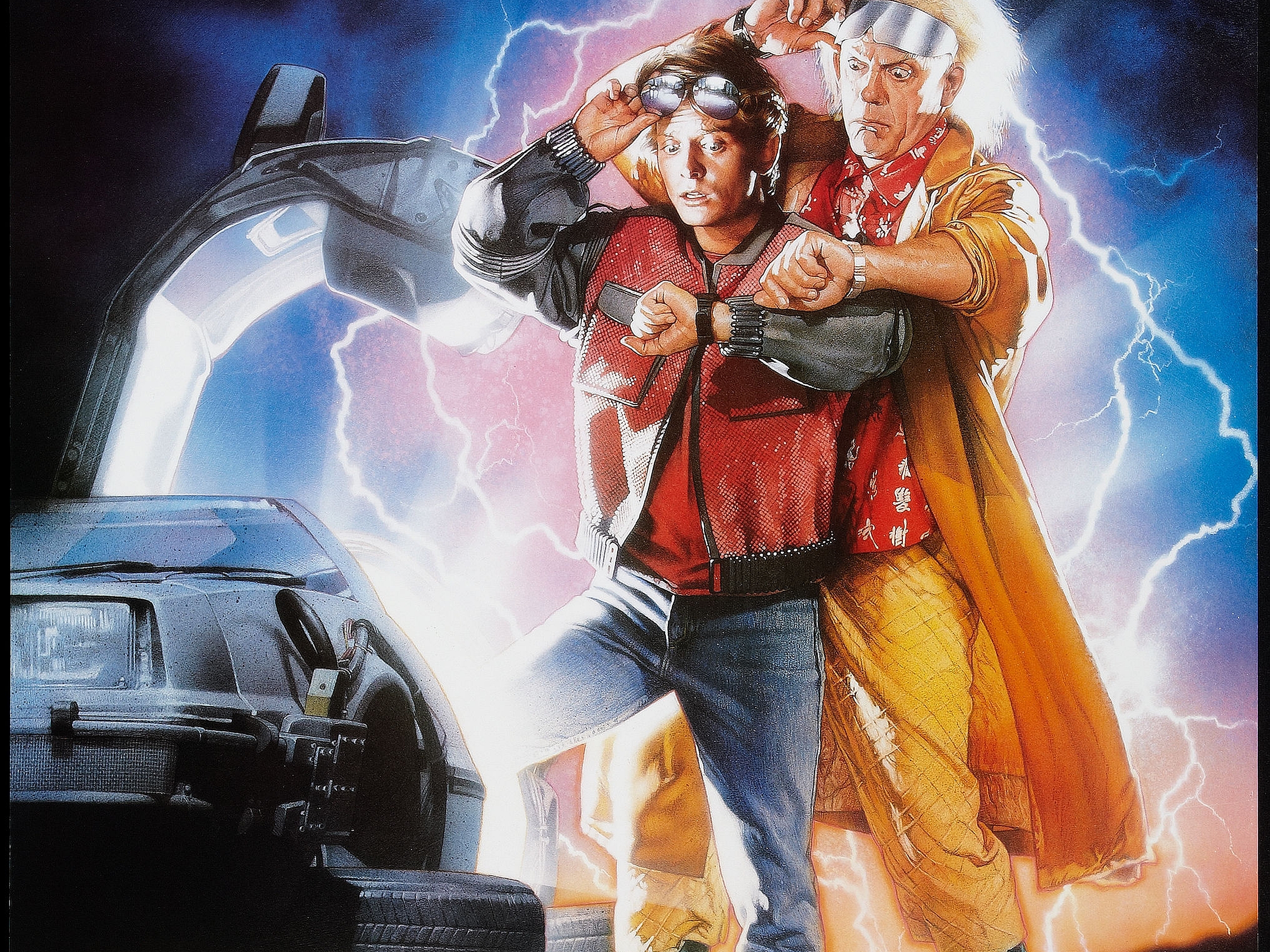 Back To The Future Movie Artwork Wallpapers