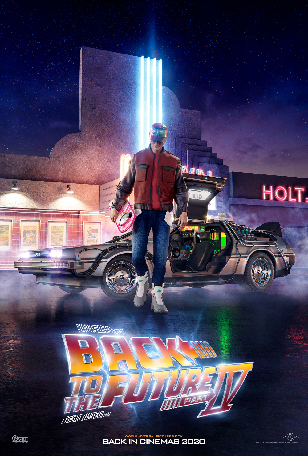 Back To The Future Movie Artwork Wallpapers