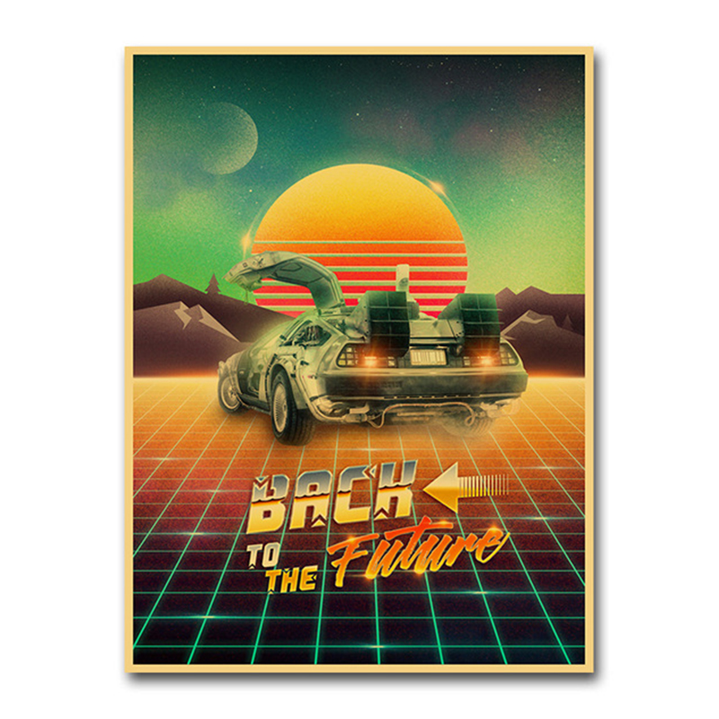 Back To The Future Movie Artwork Wallpapers