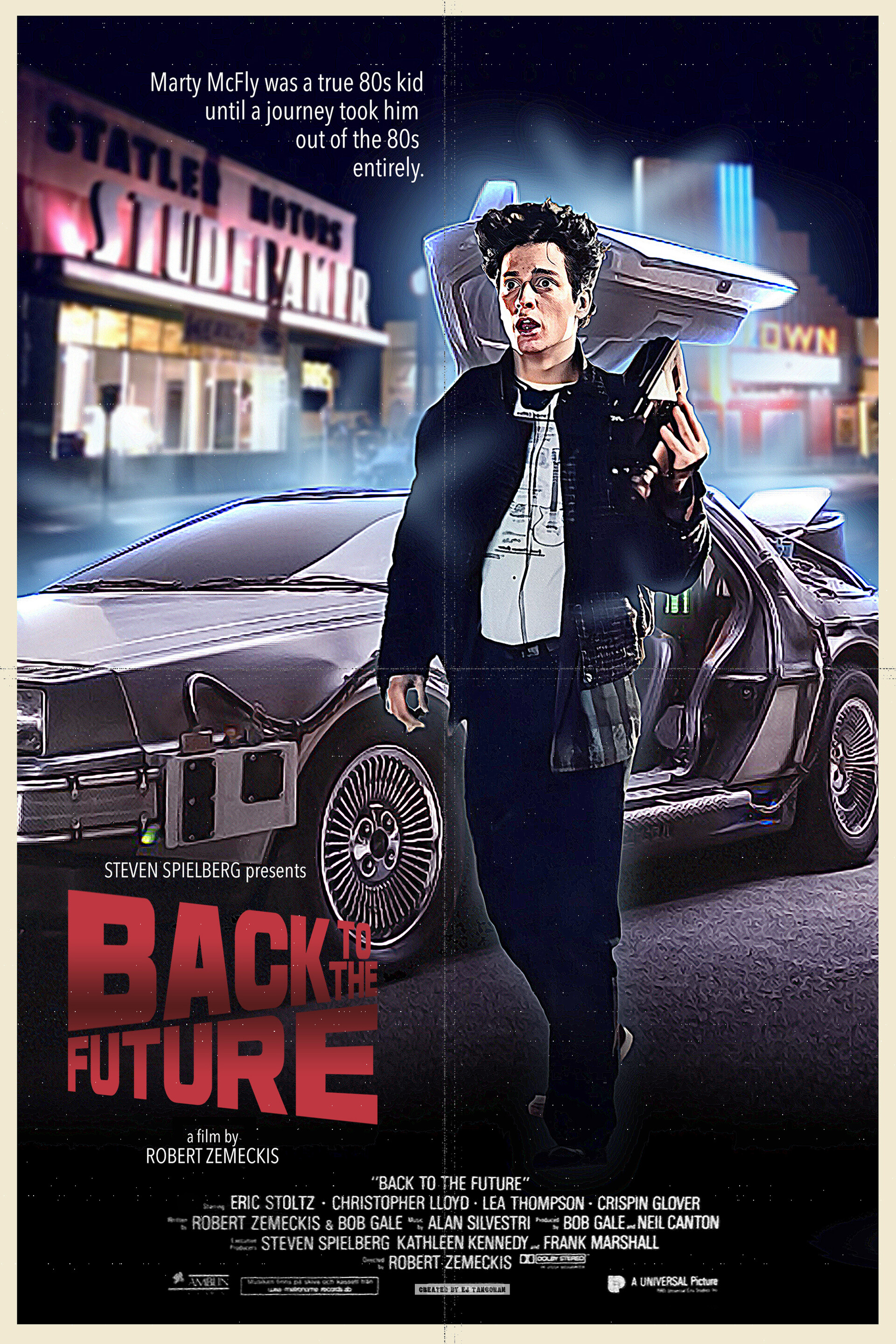 Back To The Future Movie Artwork Wallpapers