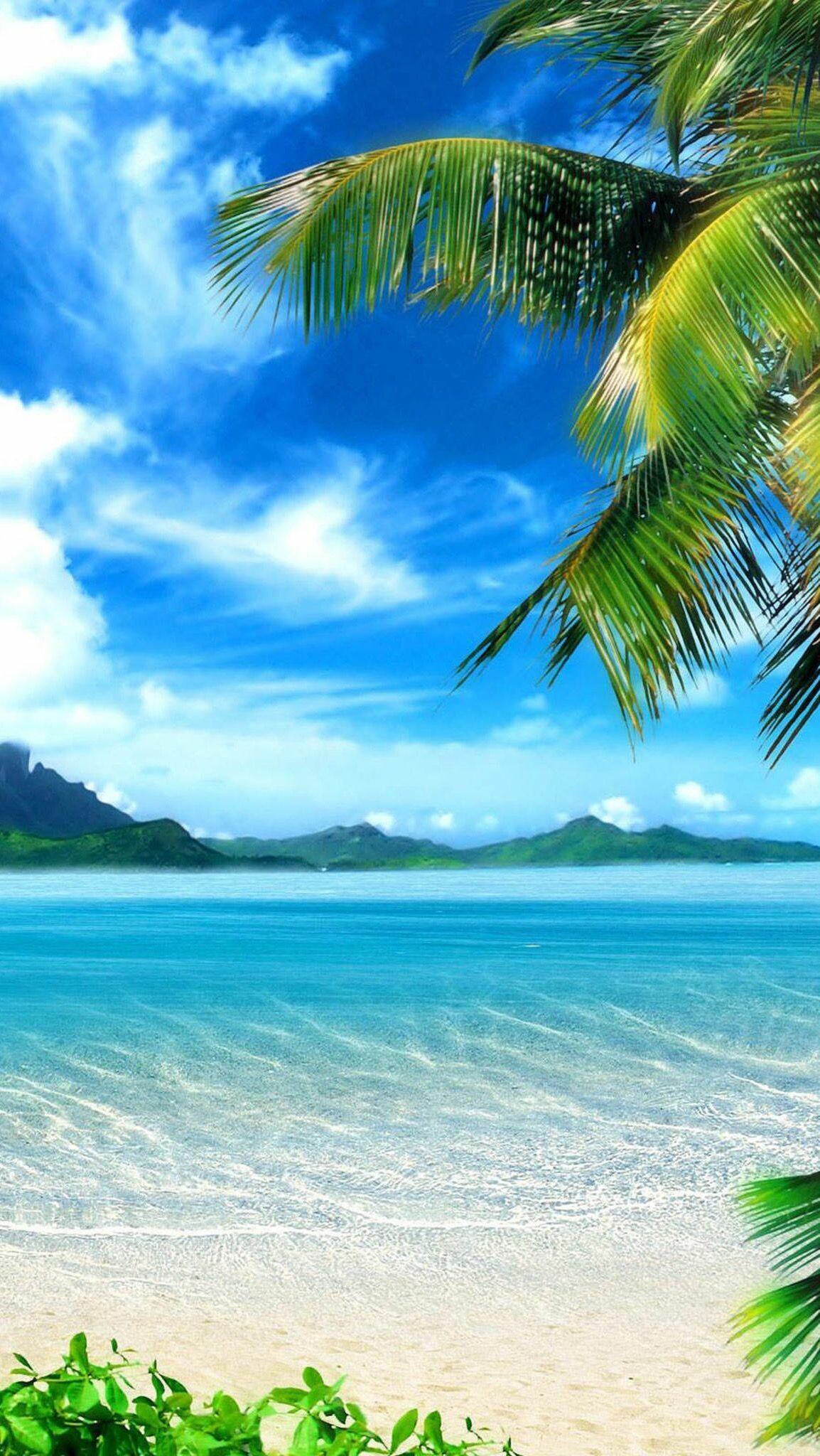 Beach Landscape Art Cool Wallpapers