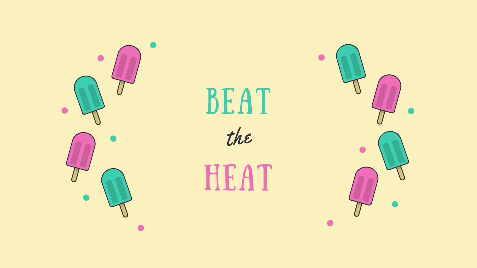 Beat The Heat Retro Art Wallpapers