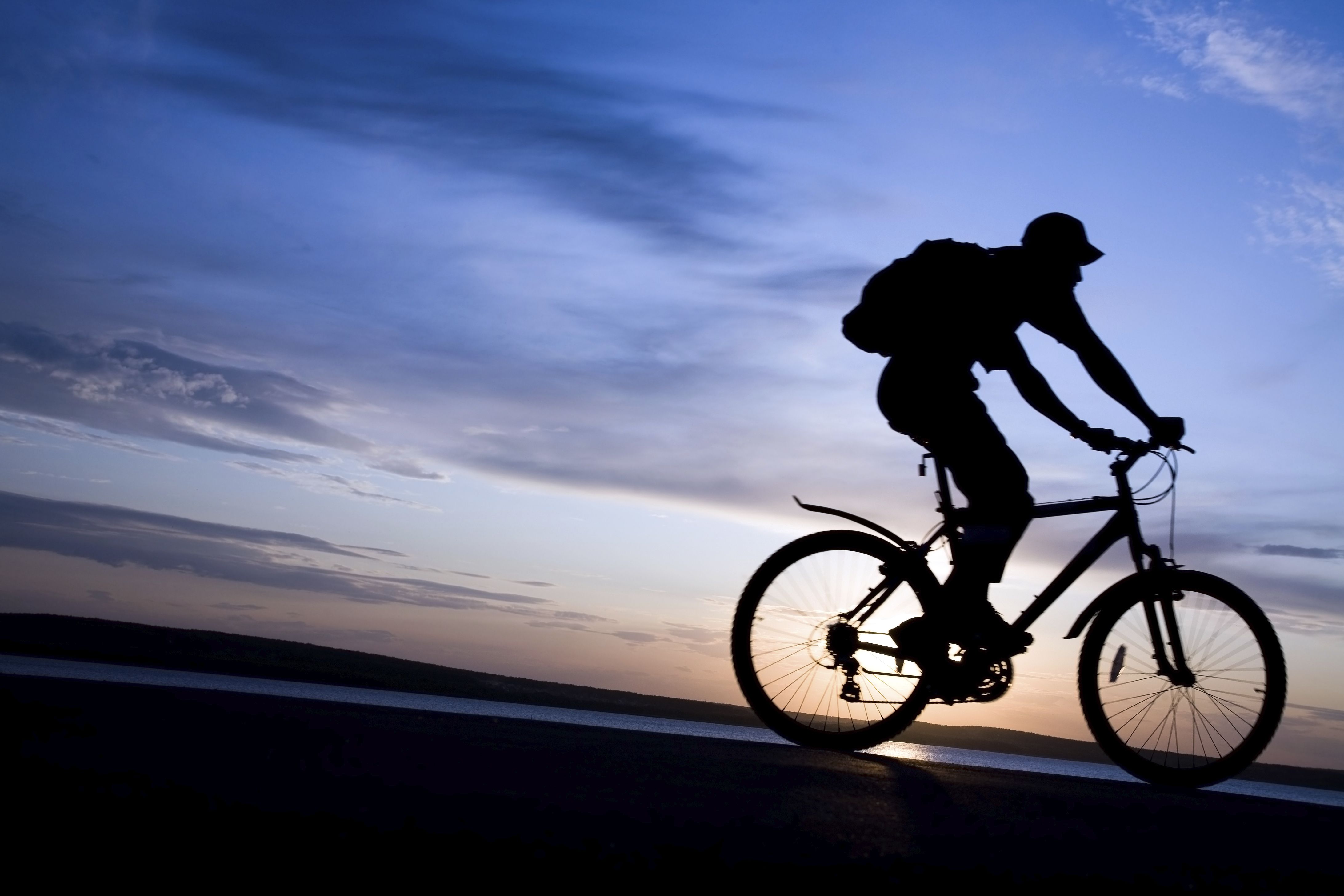 Bicycle Alone Ride Hd Landscape Wallpapers