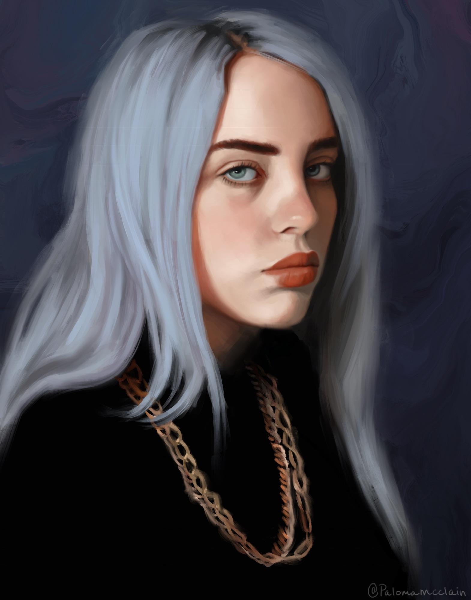 Billie Eilish Artwork Wallpapers