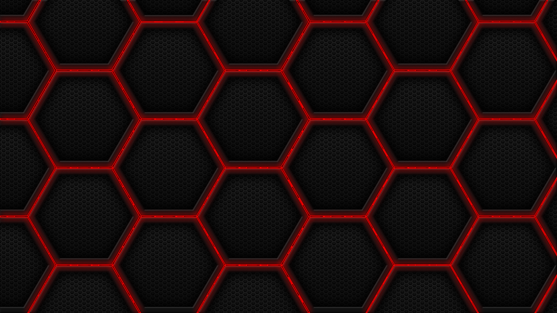 Black And Red Hexagon Wallpapers